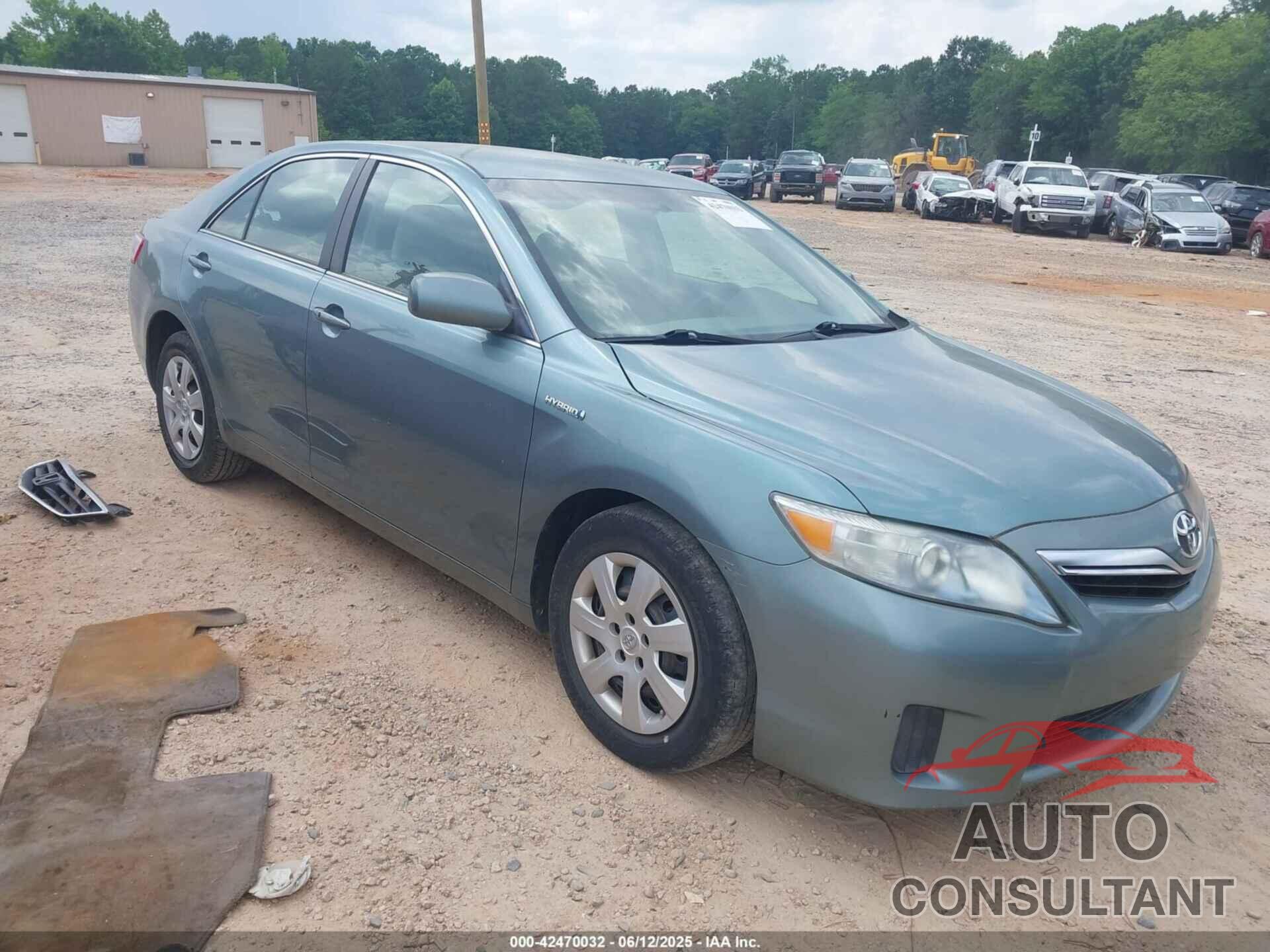 TOYOTA CAMRY HYBRID 2011 - 4T1BB3EK3BU143661