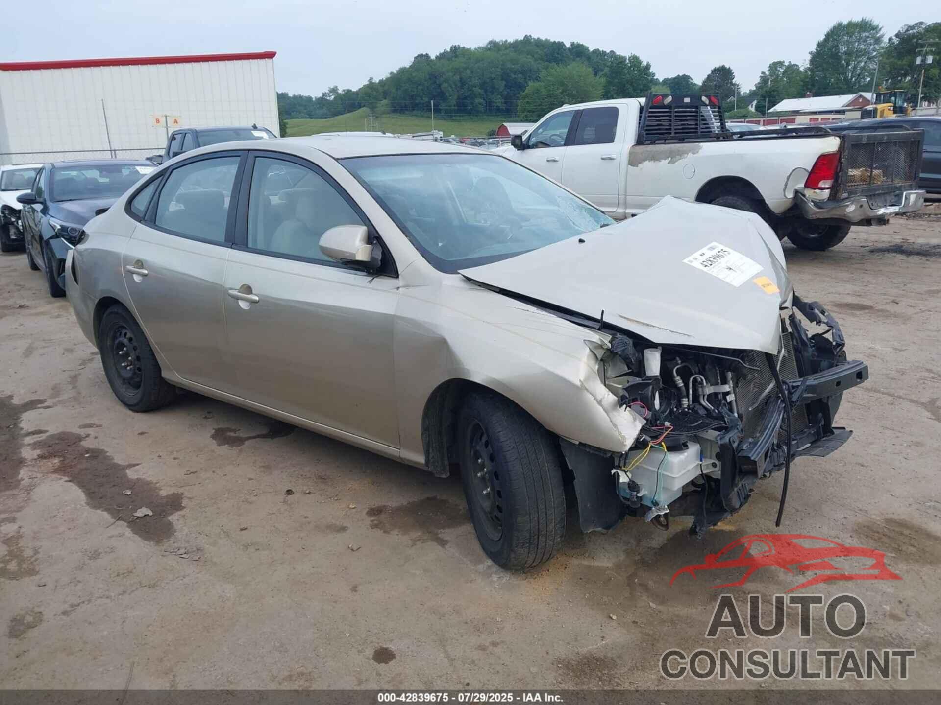 HYUNDAI ELANTRA 2009 - KMHDU46D99U662300