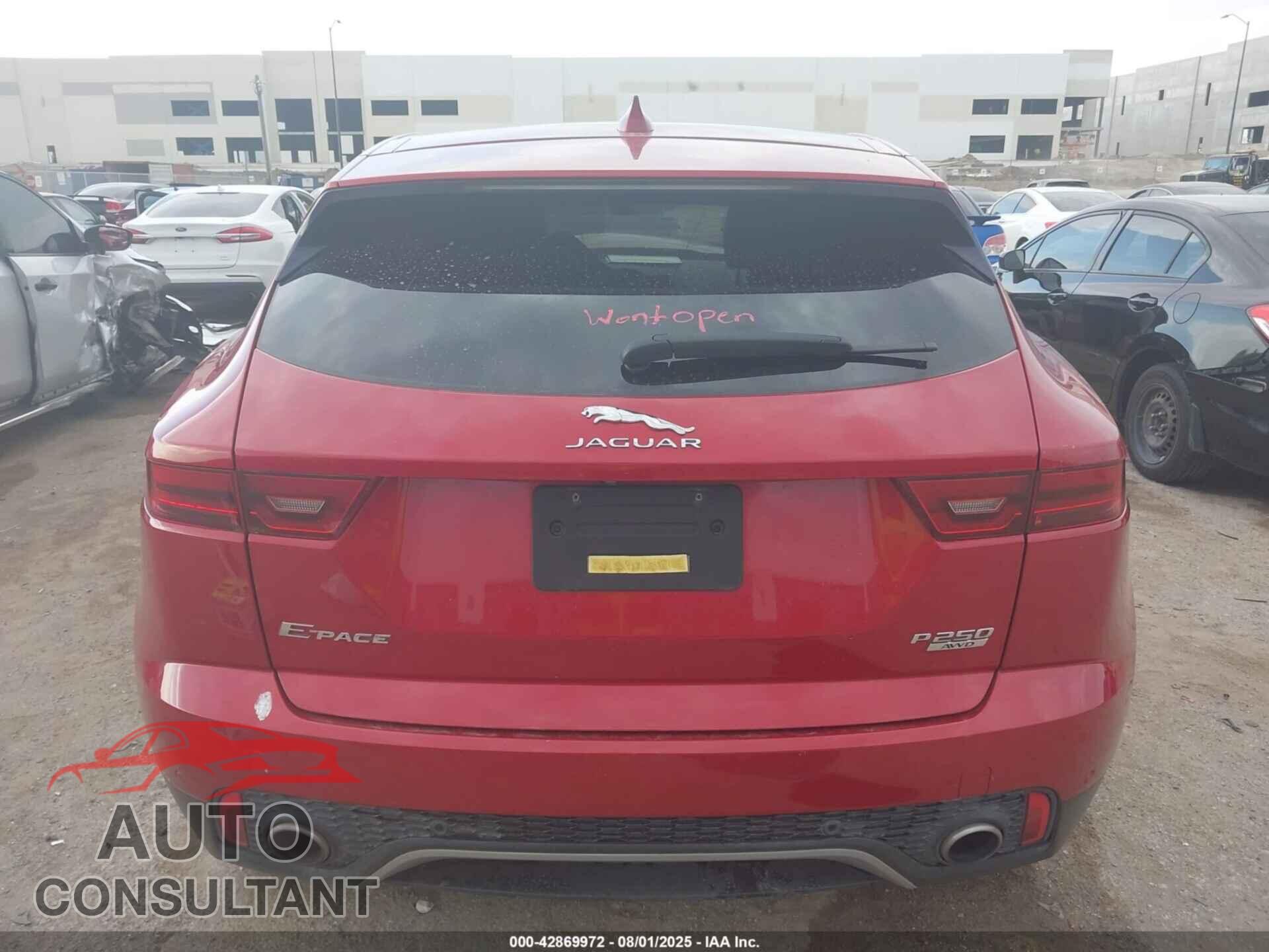 JAGUAR E-PACE 2018 - SADFJ2FX6J1Z30315