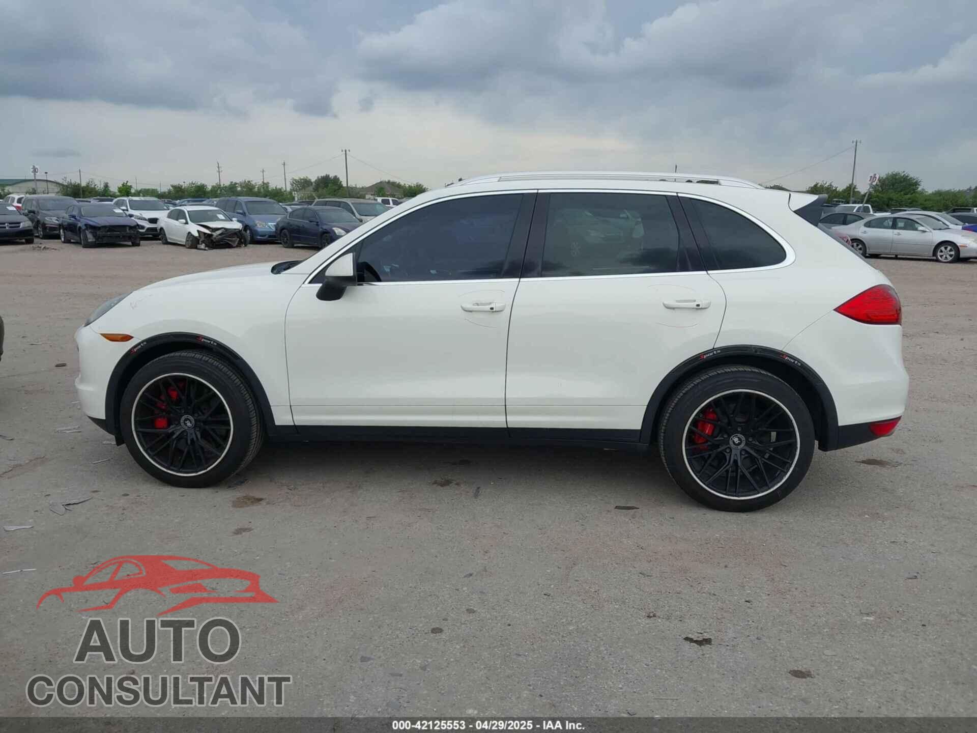 PORSCHE CAYENNE 2012 - WP1AC2A22CLA81995