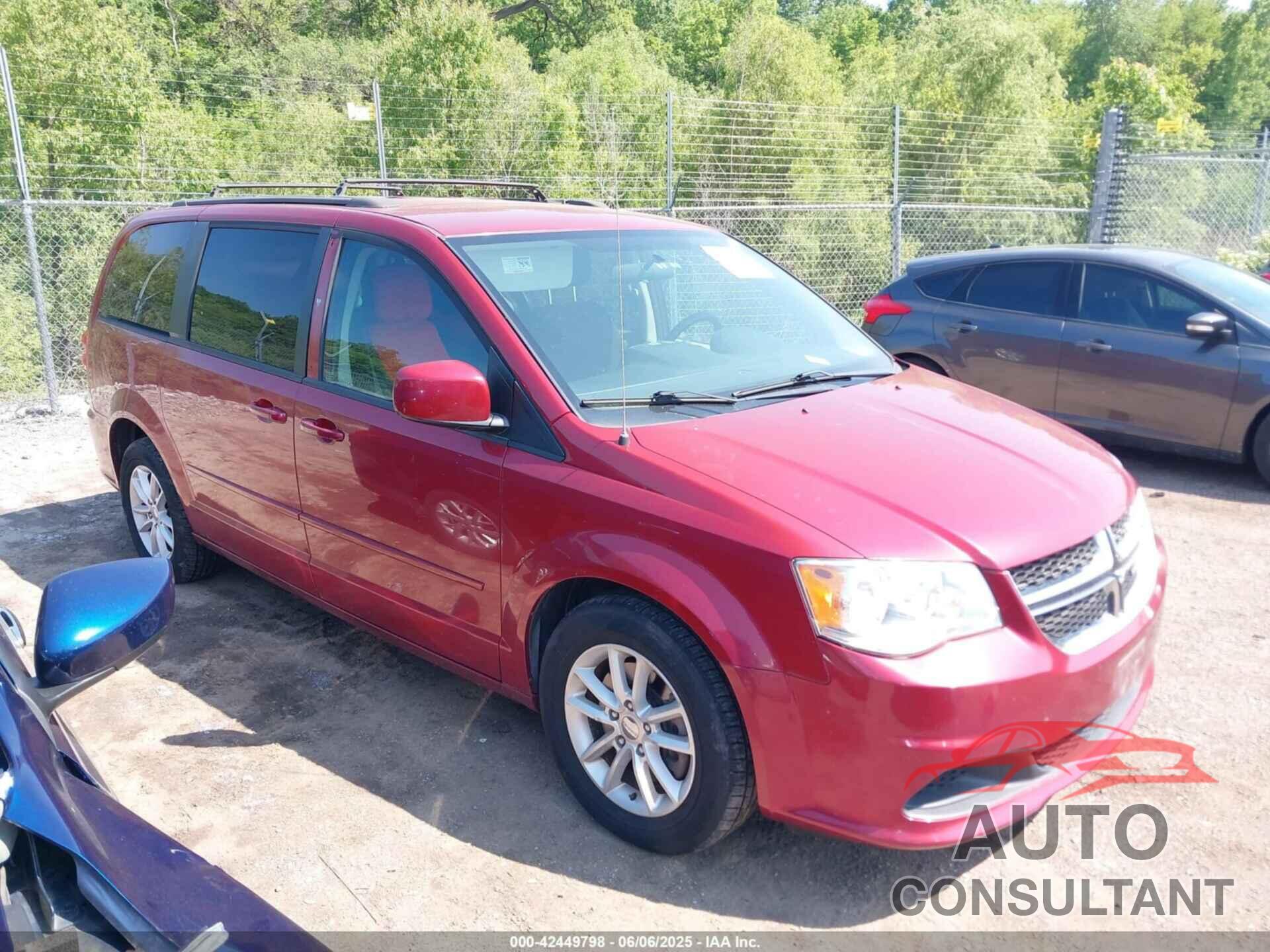 DODGE GRAND CARAVAN 2015 - 2C4RDGCG3FR631613