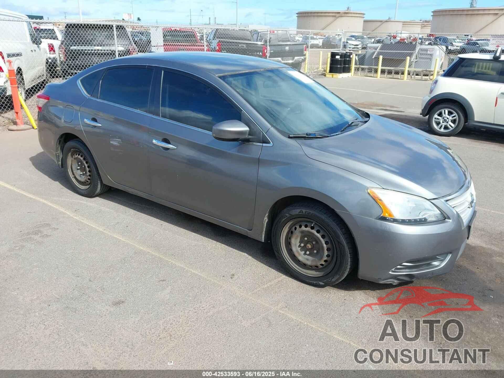 NISSAN SENTRA 2015 - 3N1AB7APXFY260720