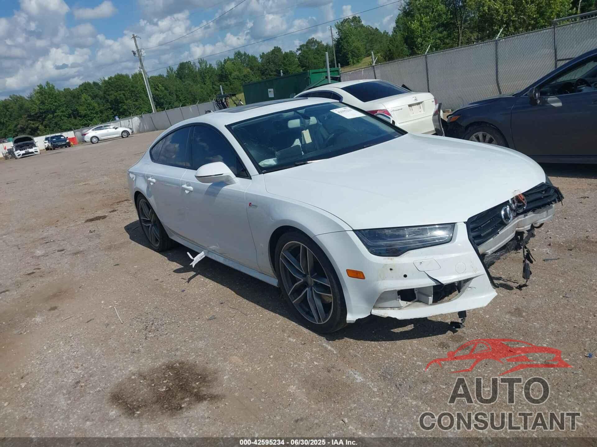 AUDI A7 2016 - WAUWGAFC2GN021696