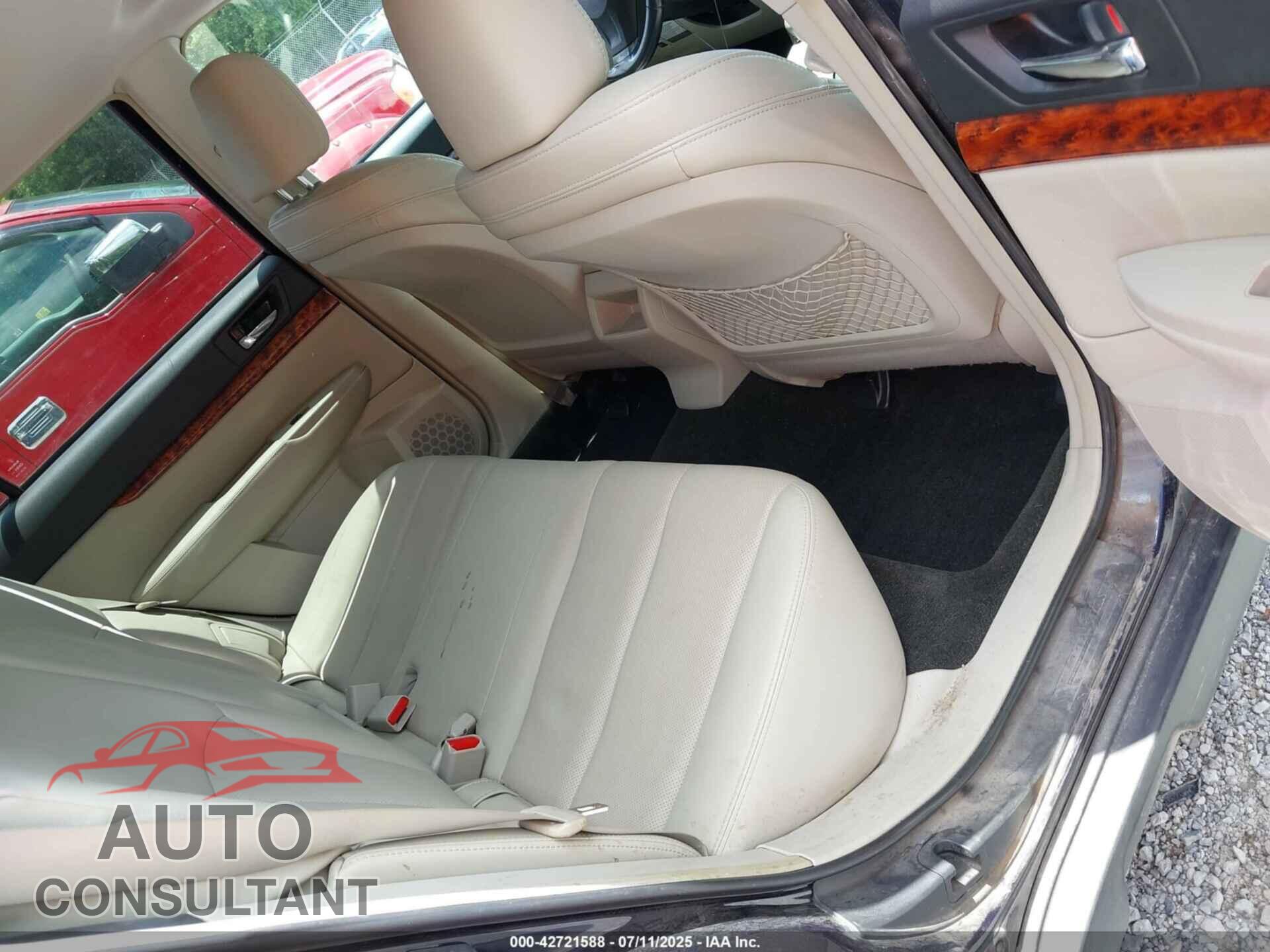 SUBARU OUTBACK 2012 - 4S4BRBLC0C3289508