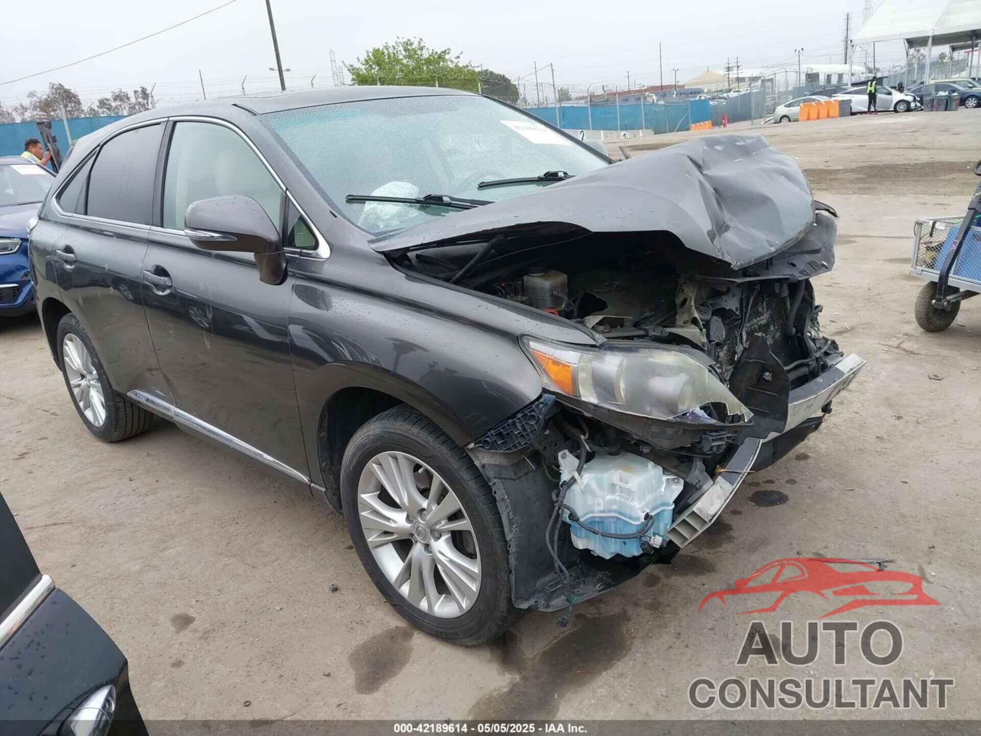 LEXUS RX 450H 2010 - JTJZB1BA1A2400374