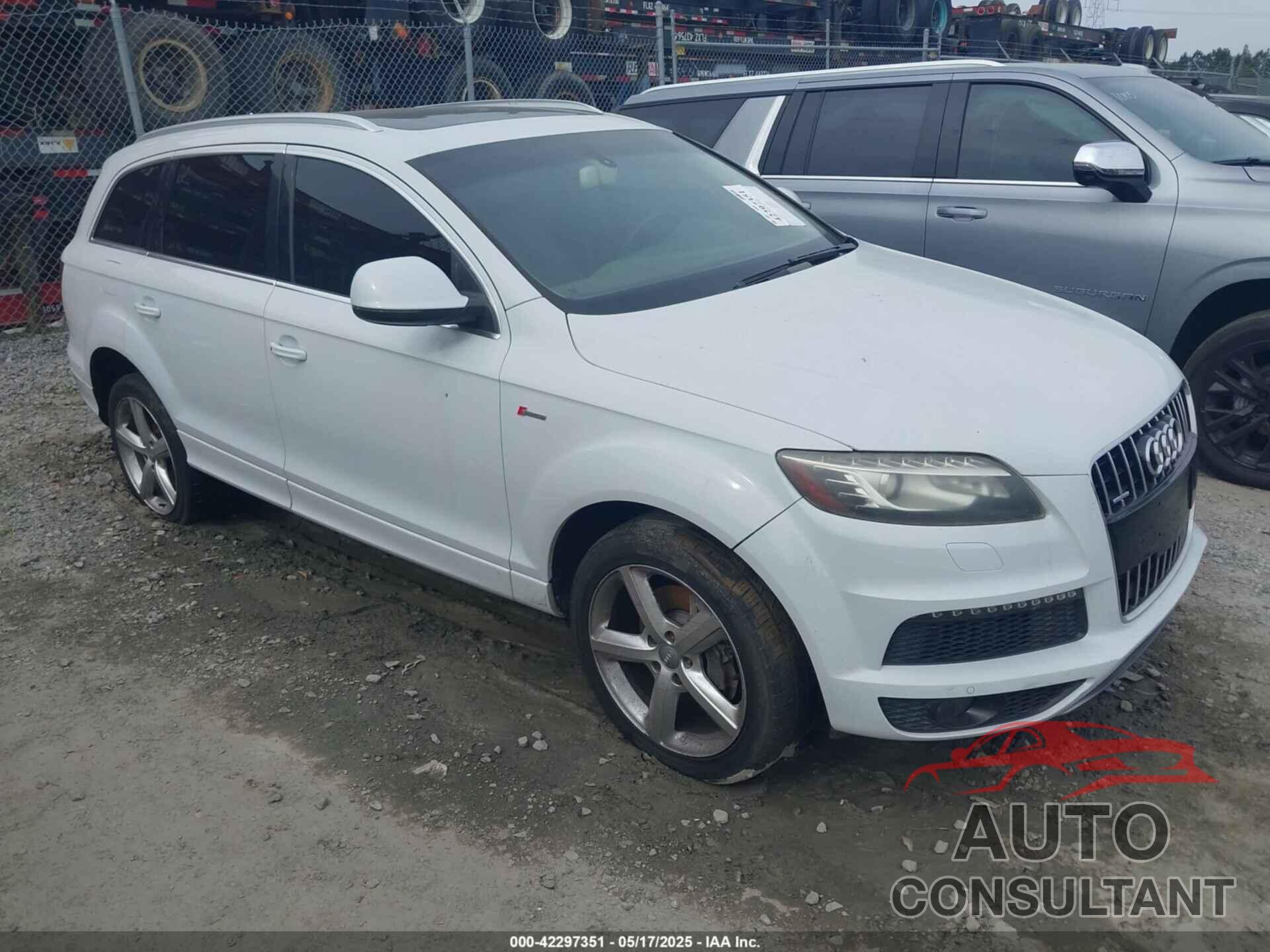 AUDI Q7 2012 - WA1DGAFE4CD004758