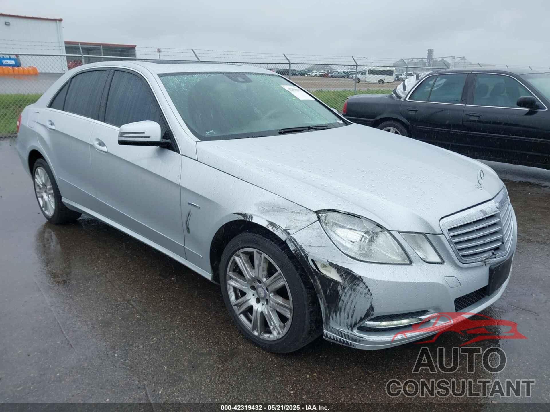 MERCEDES-BENZ E 350 2012 - WDDHF8JBXCA621265