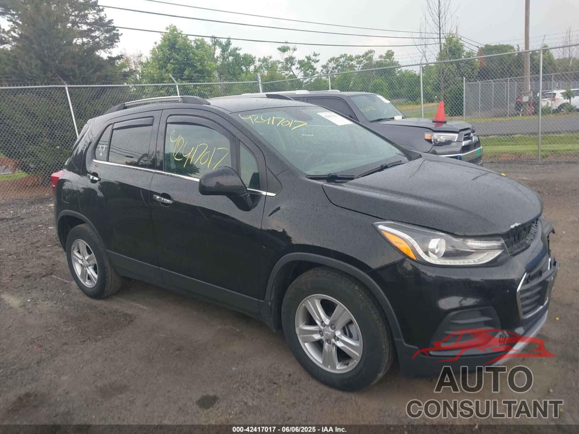 CHEVROLET TRAX 2019 - KL7CJLSB9KB747966