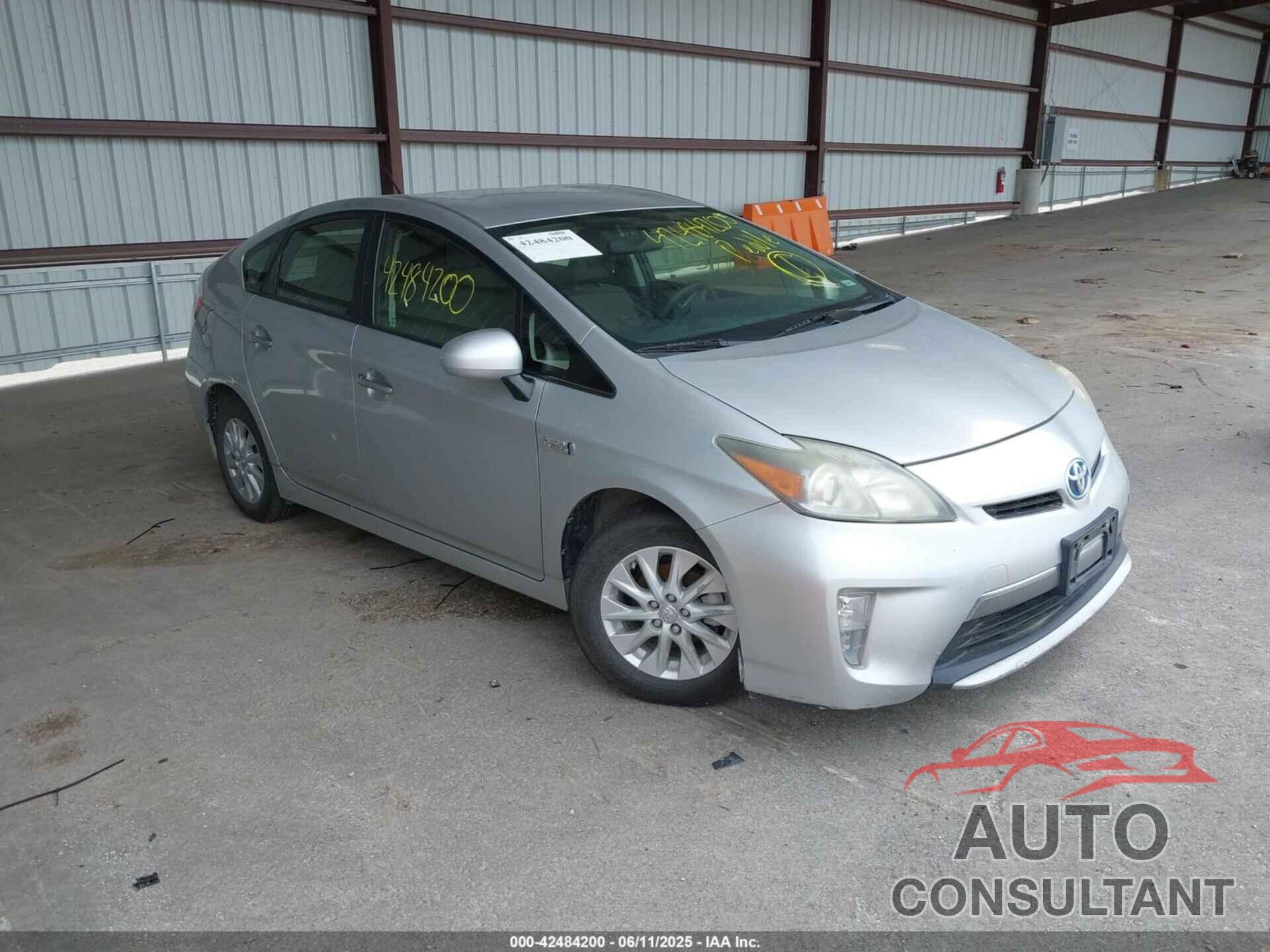 TOYOTA PRIUS PLUG-IN 2013 - JTDKN3DP8D3043430