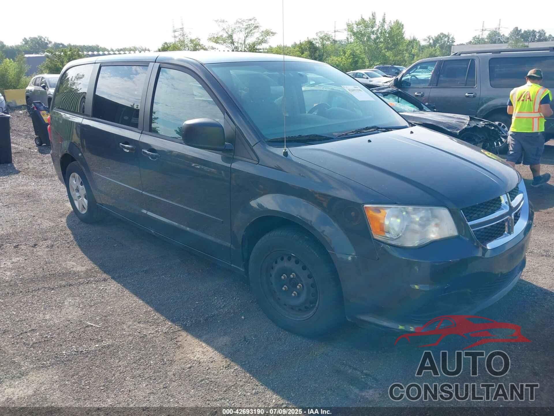DODGE GRAND CARAVAN 2012 - 2C4RDGBG6CR153331