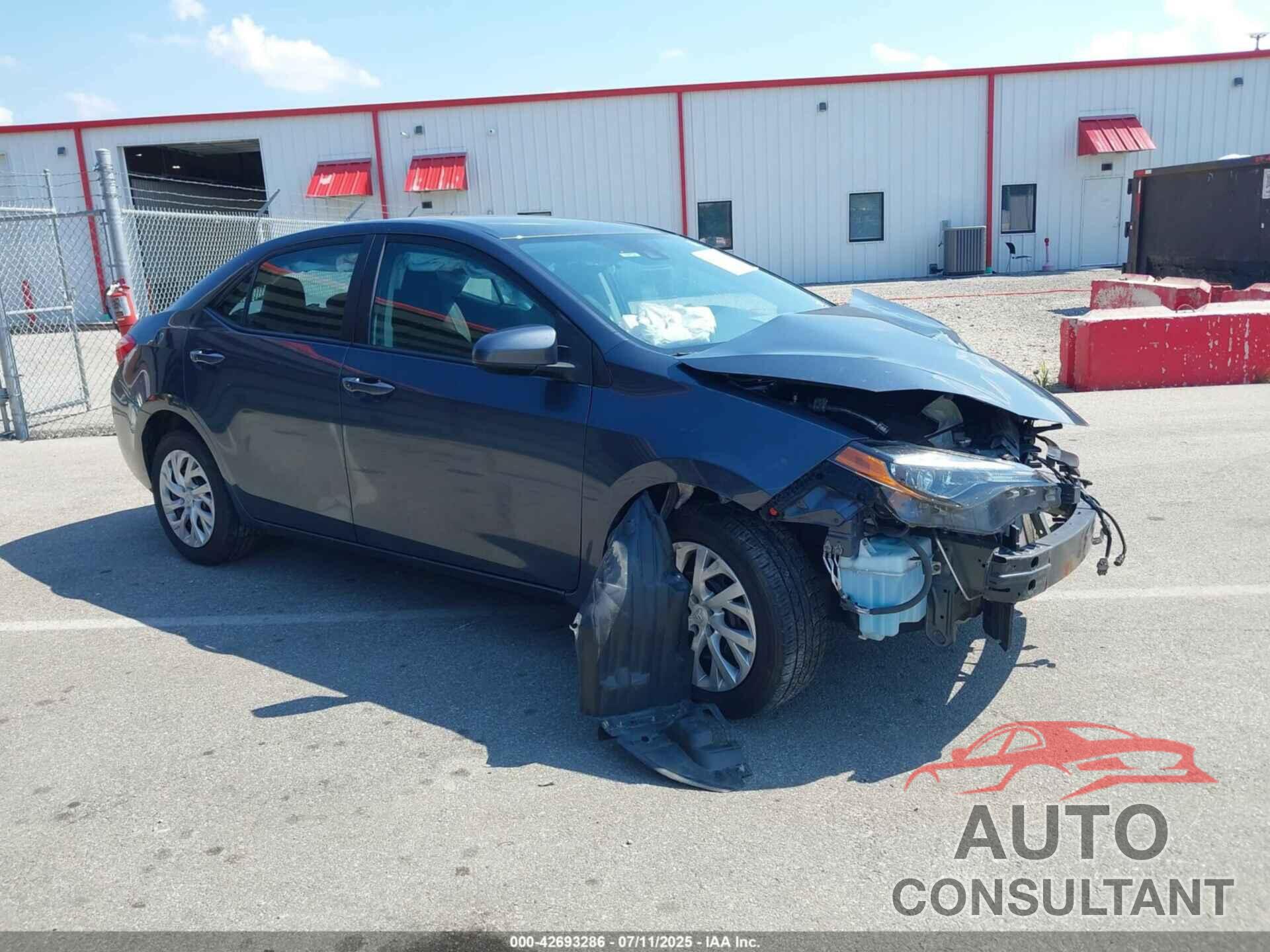 TOYOTA COROLLA 2019 - 5YFBURHE4KP874507