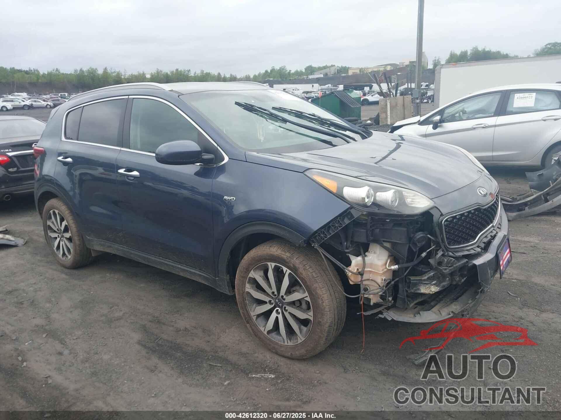 KIA SPORTAGE 2017 - KNDPNCAC4H7207486