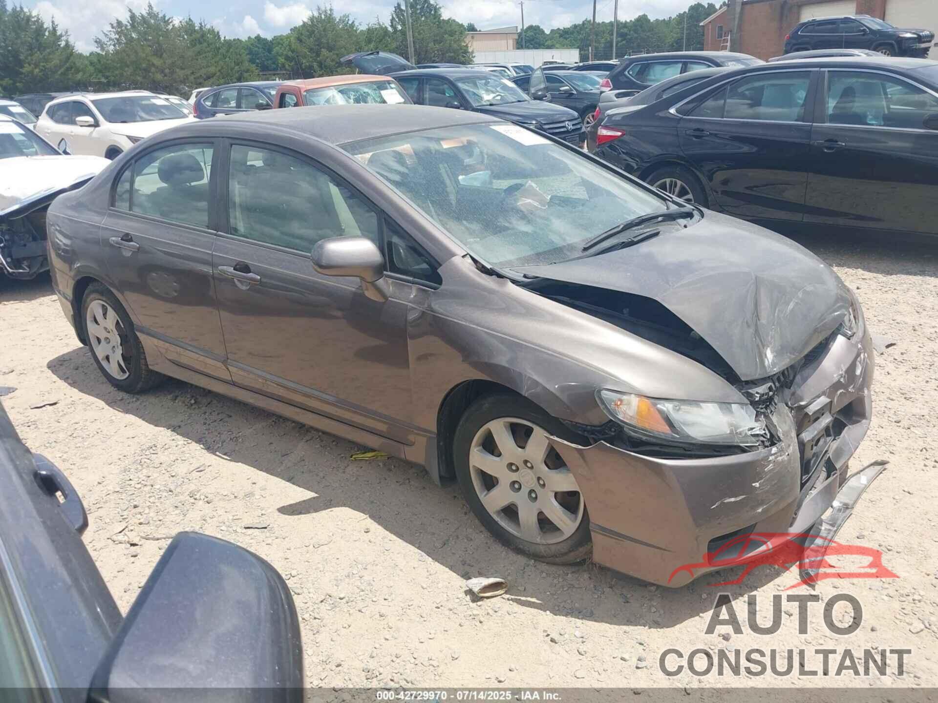 HONDA CIVIC 2011 - 2HGFA1F51BH507666