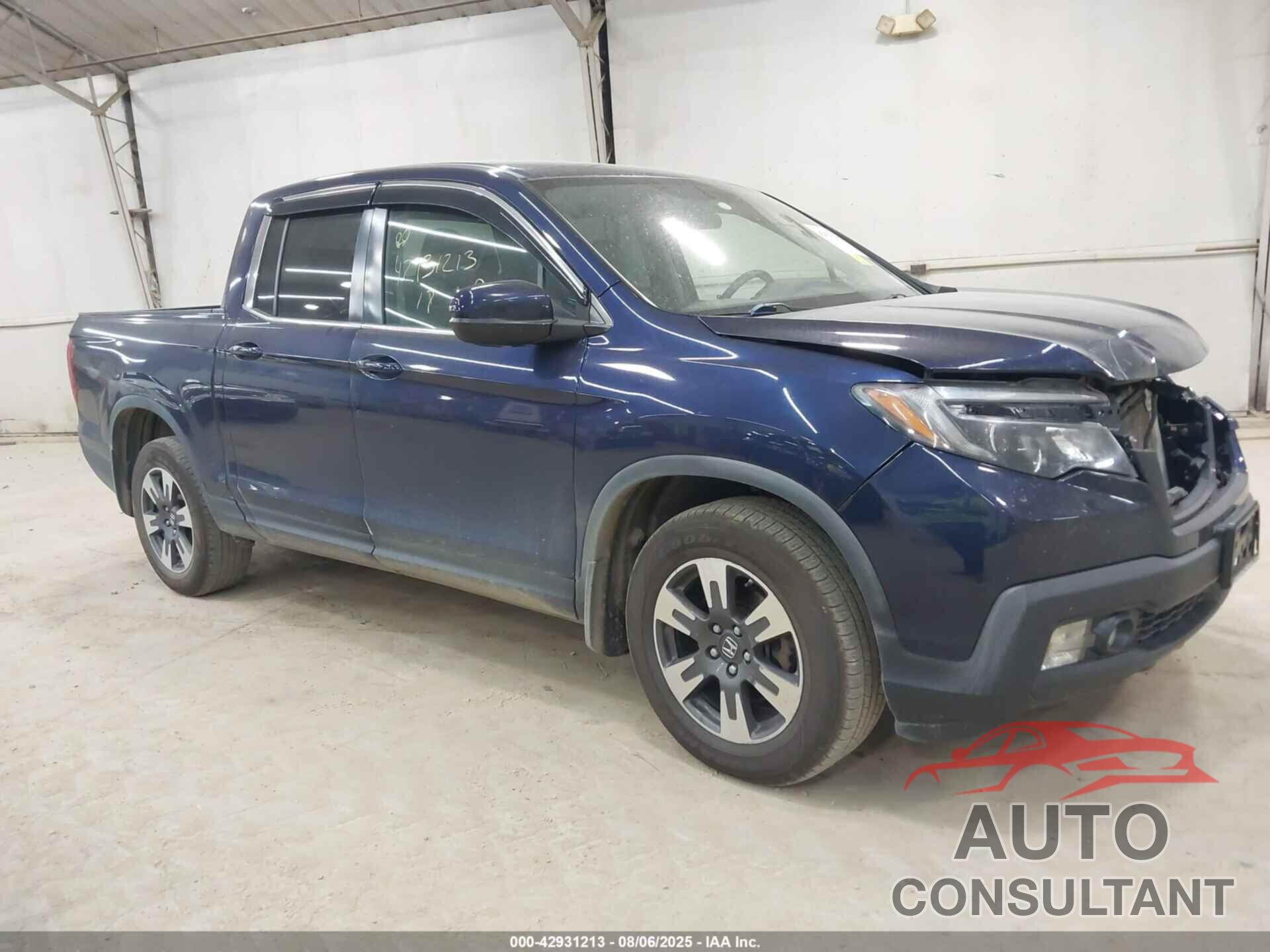 HONDA RIDGELINE 2017 - 5FPYK3F54HB032911