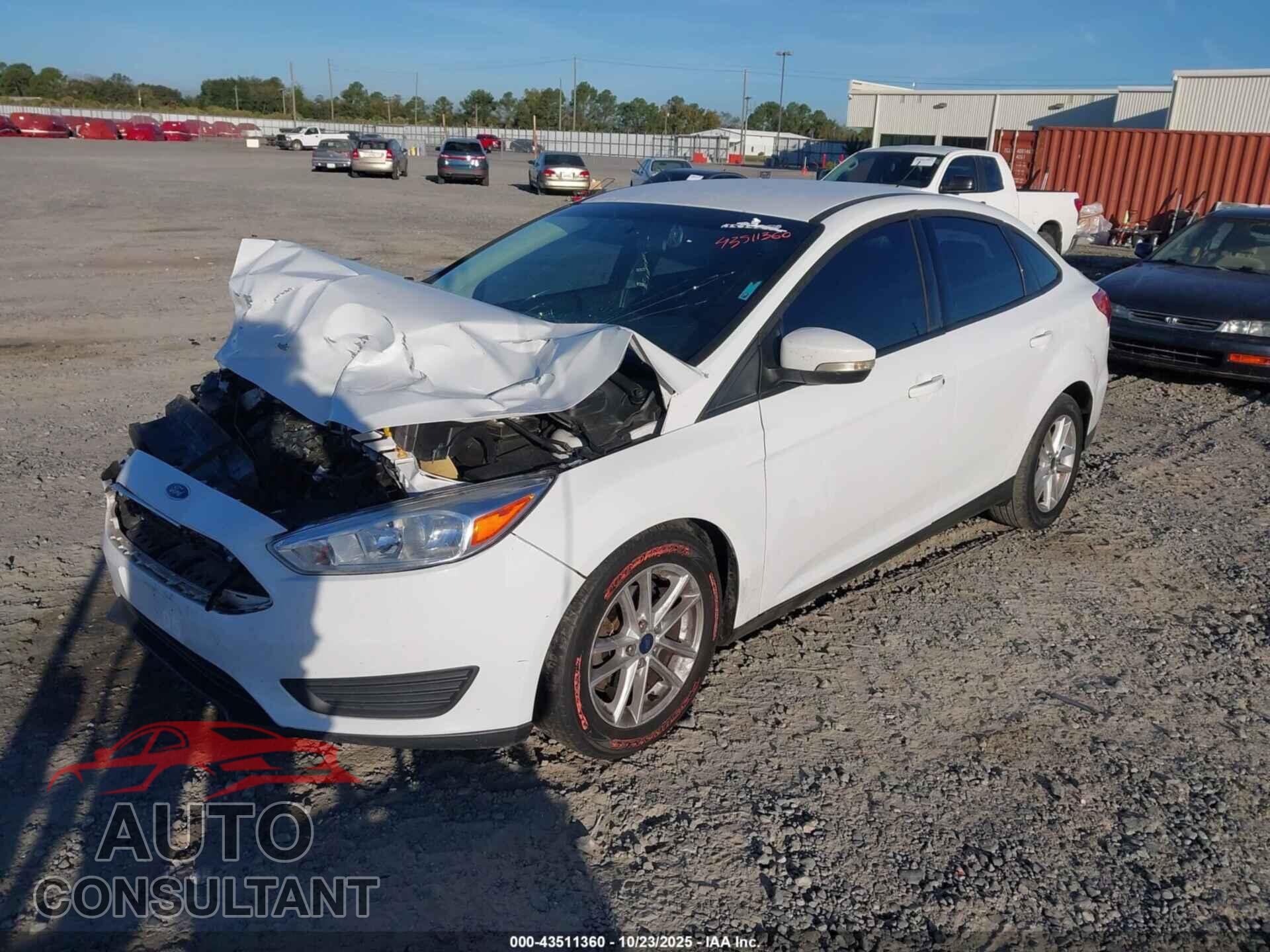 FORD FOCUS 2016 - 1FADP3F25GL239100