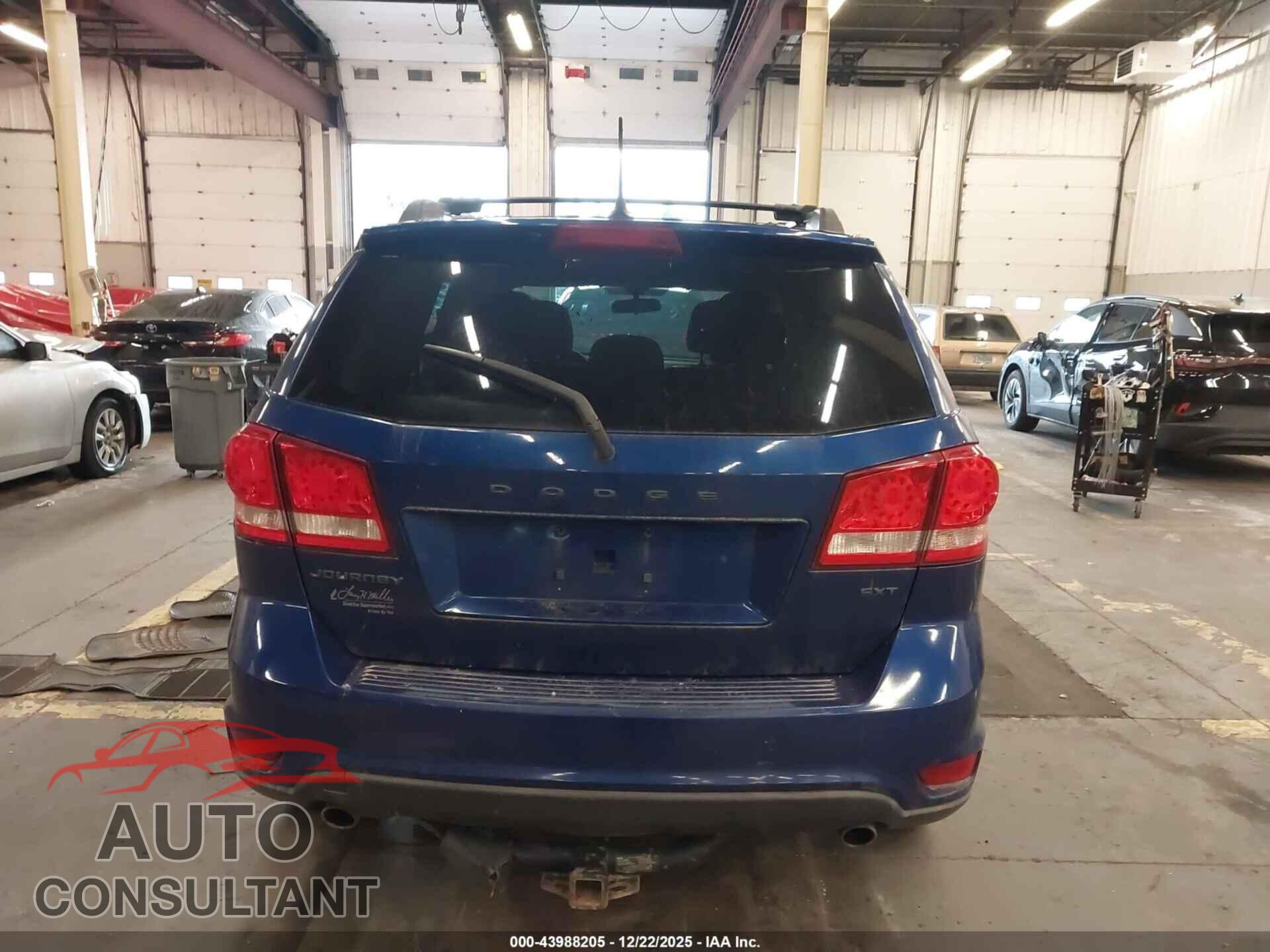 DODGE JOURNEY 2012 - 3C4PDCBG8CT325095