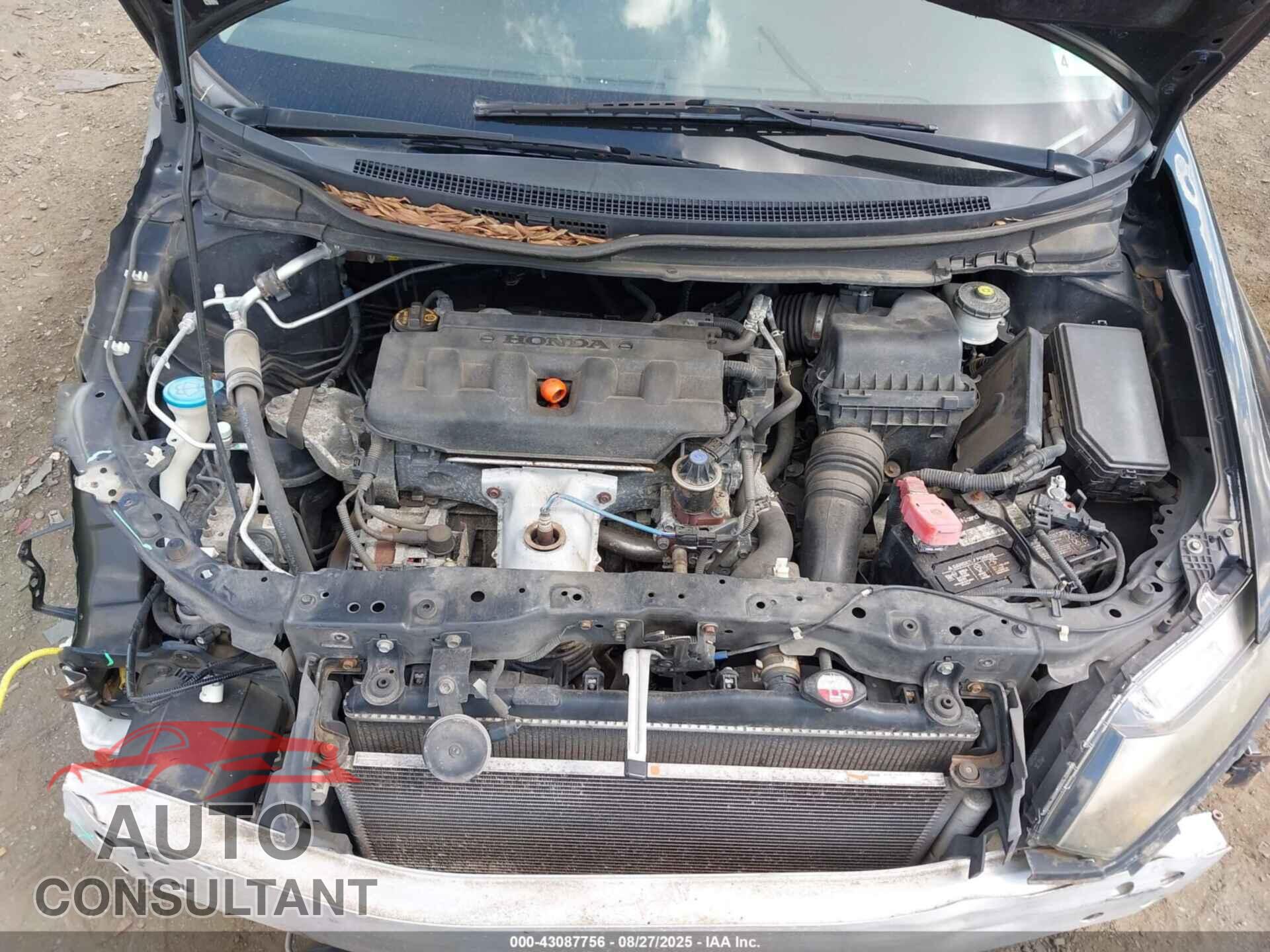 HONDA CIVIC 2012 - 19XFB2F54CE092521