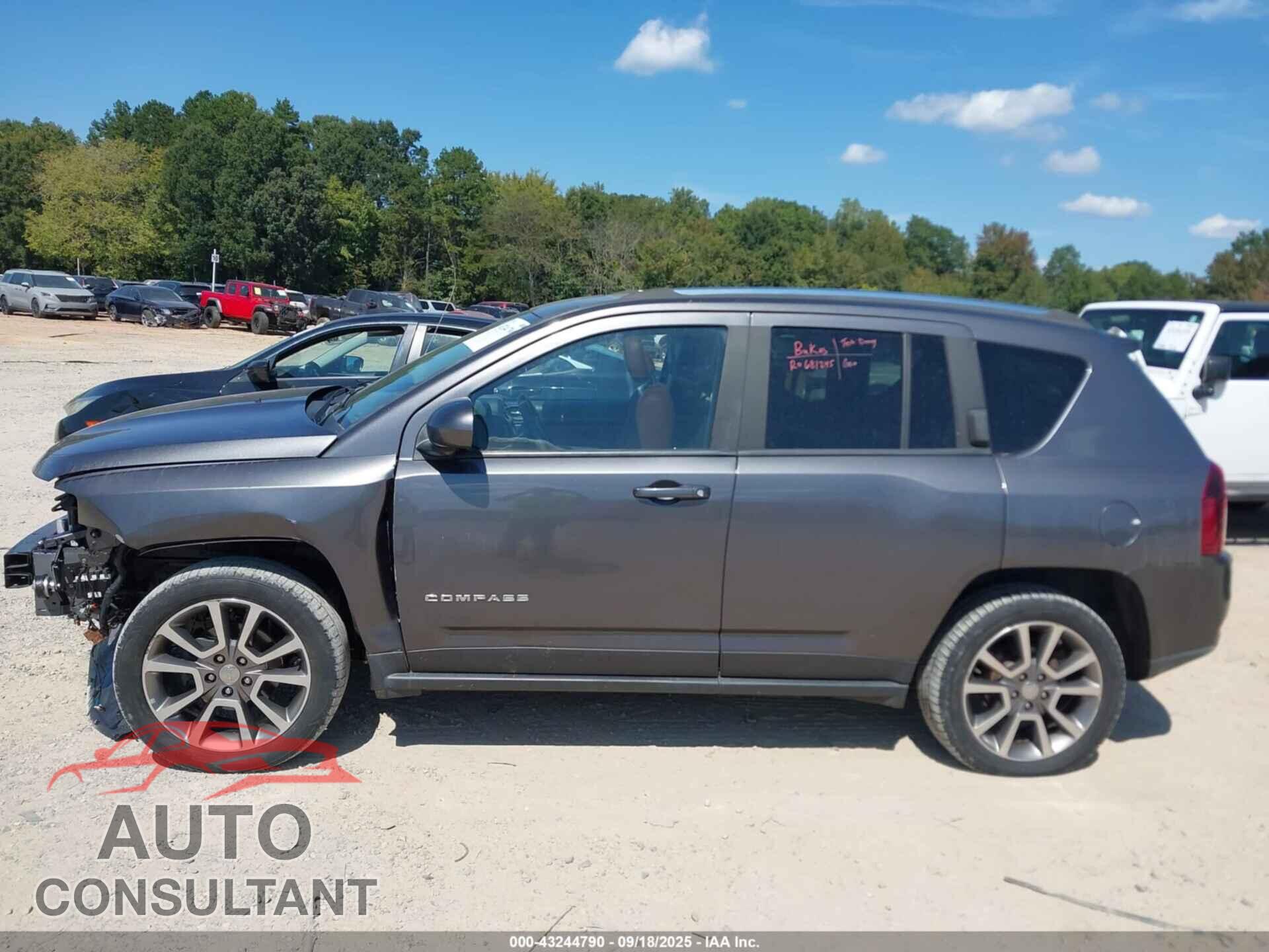 JEEP COMPASS 2017 - 1C4NJDEB3HD129584