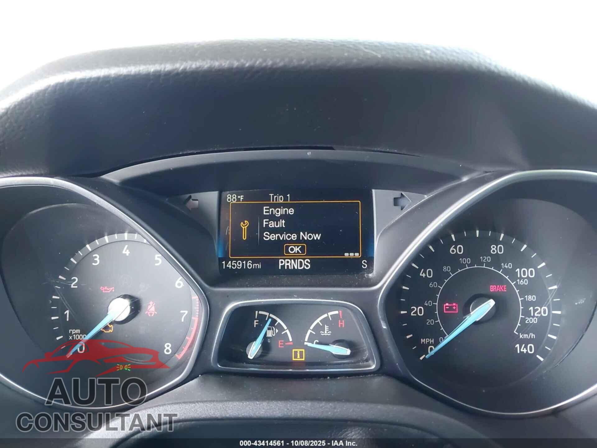 FORD FOCUS 2016 - 1FADP3F27GL256044