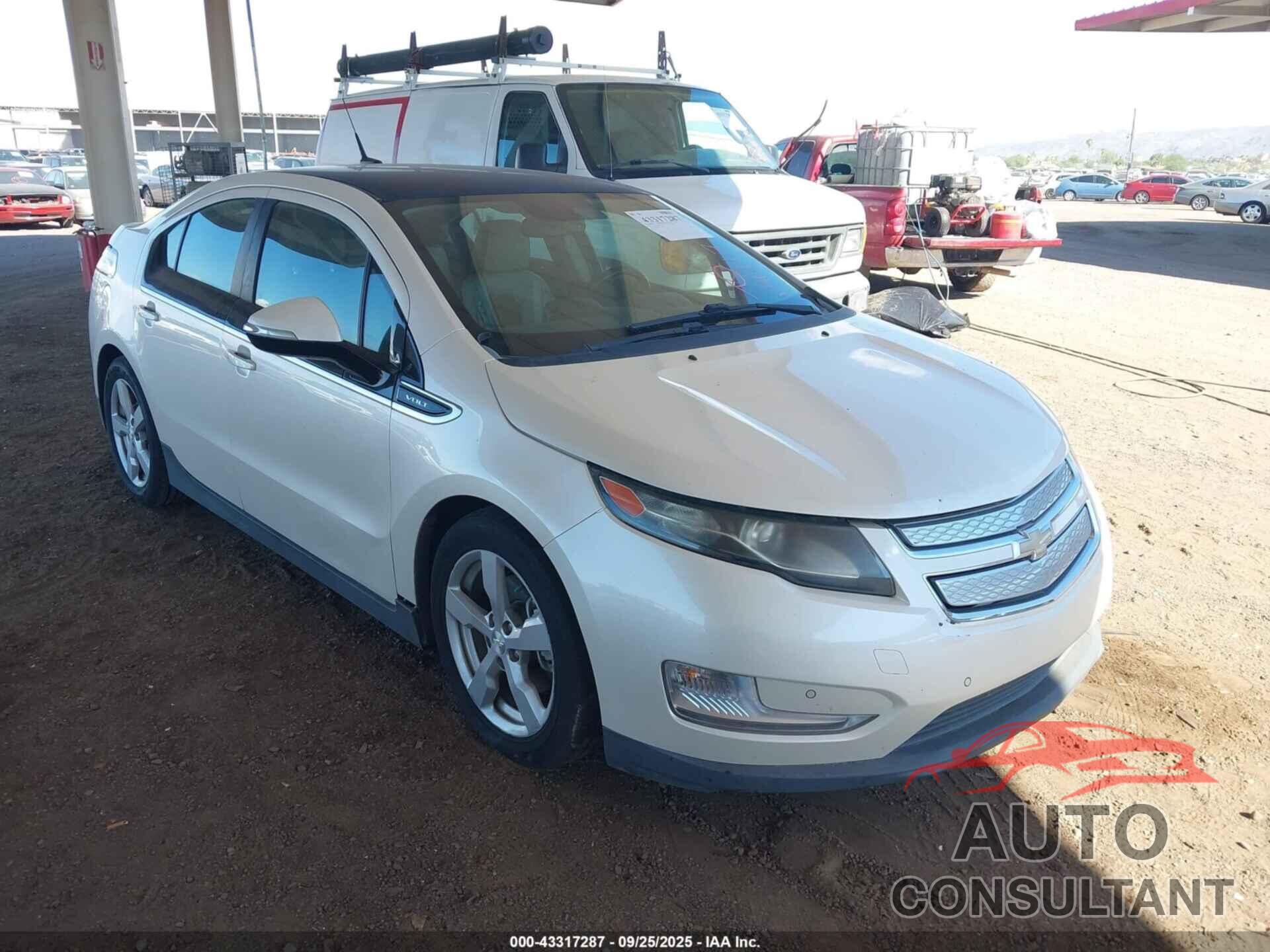 CHEVROLET VOLT 2012 - 1G1RD6E48CU119267