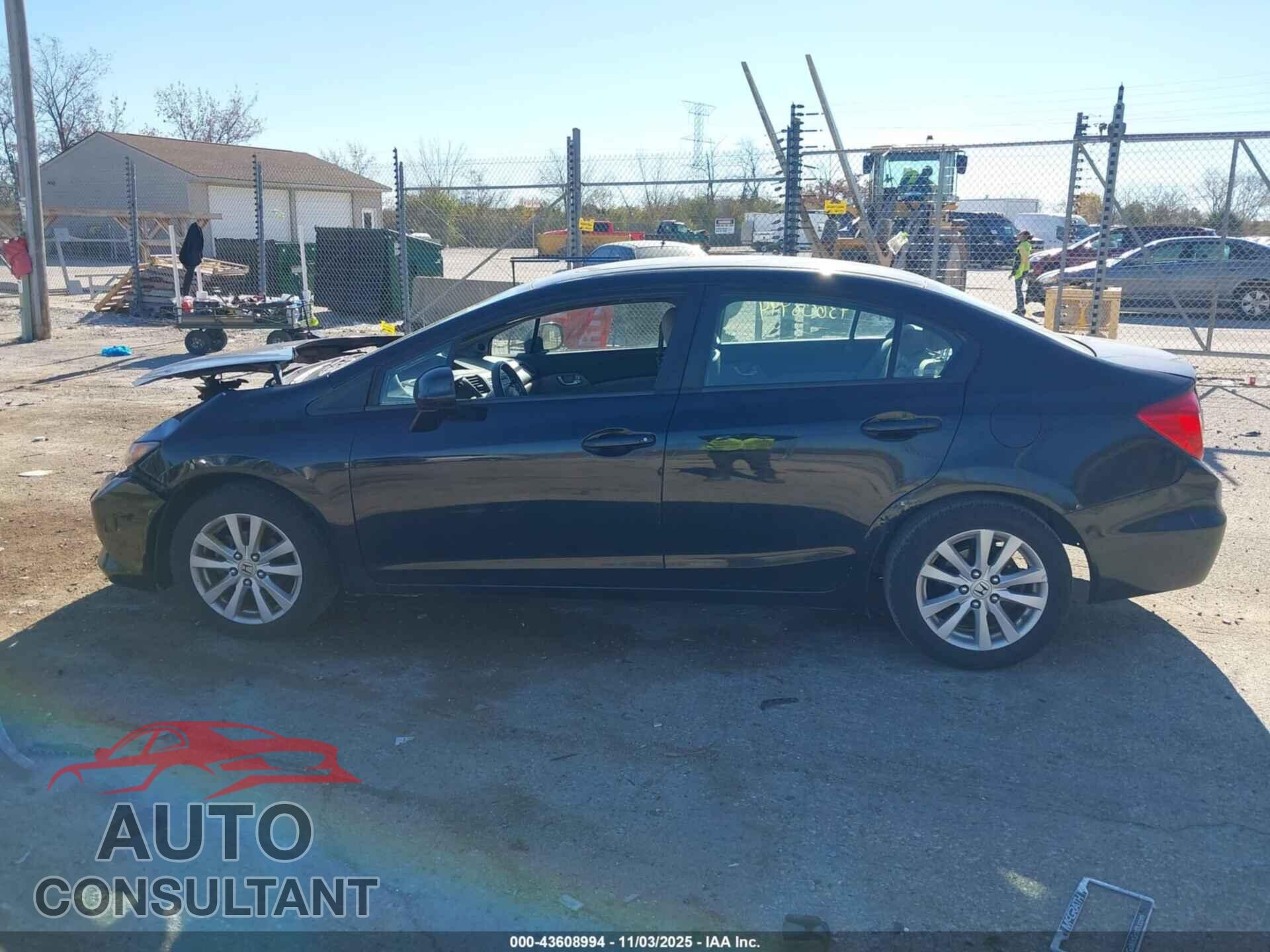 HONDA CIVIC 2012 - 19XFB2F88CE025723