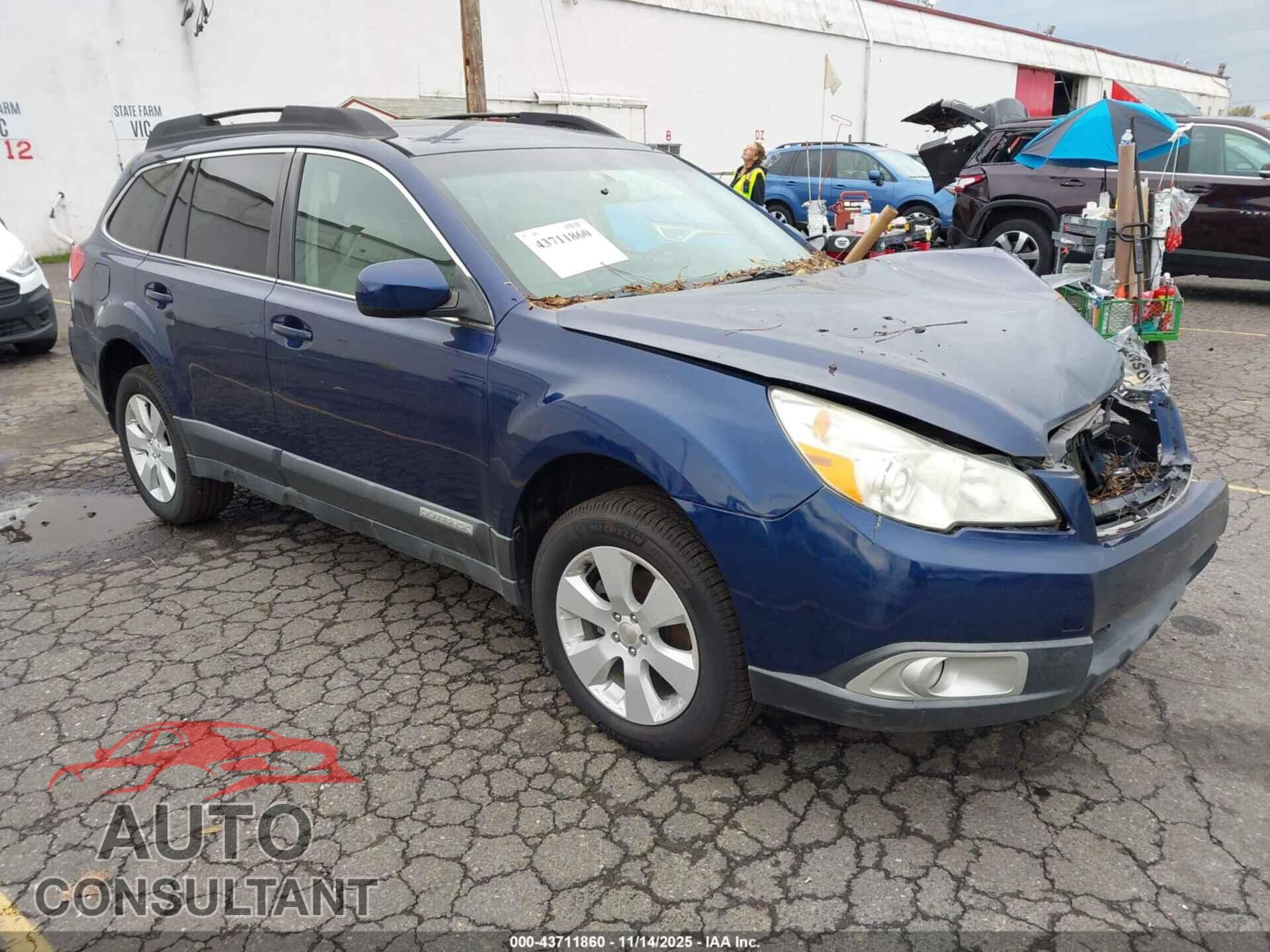 SUBARU OUTBACK 2011 - 4S4BRBCC2B3406696