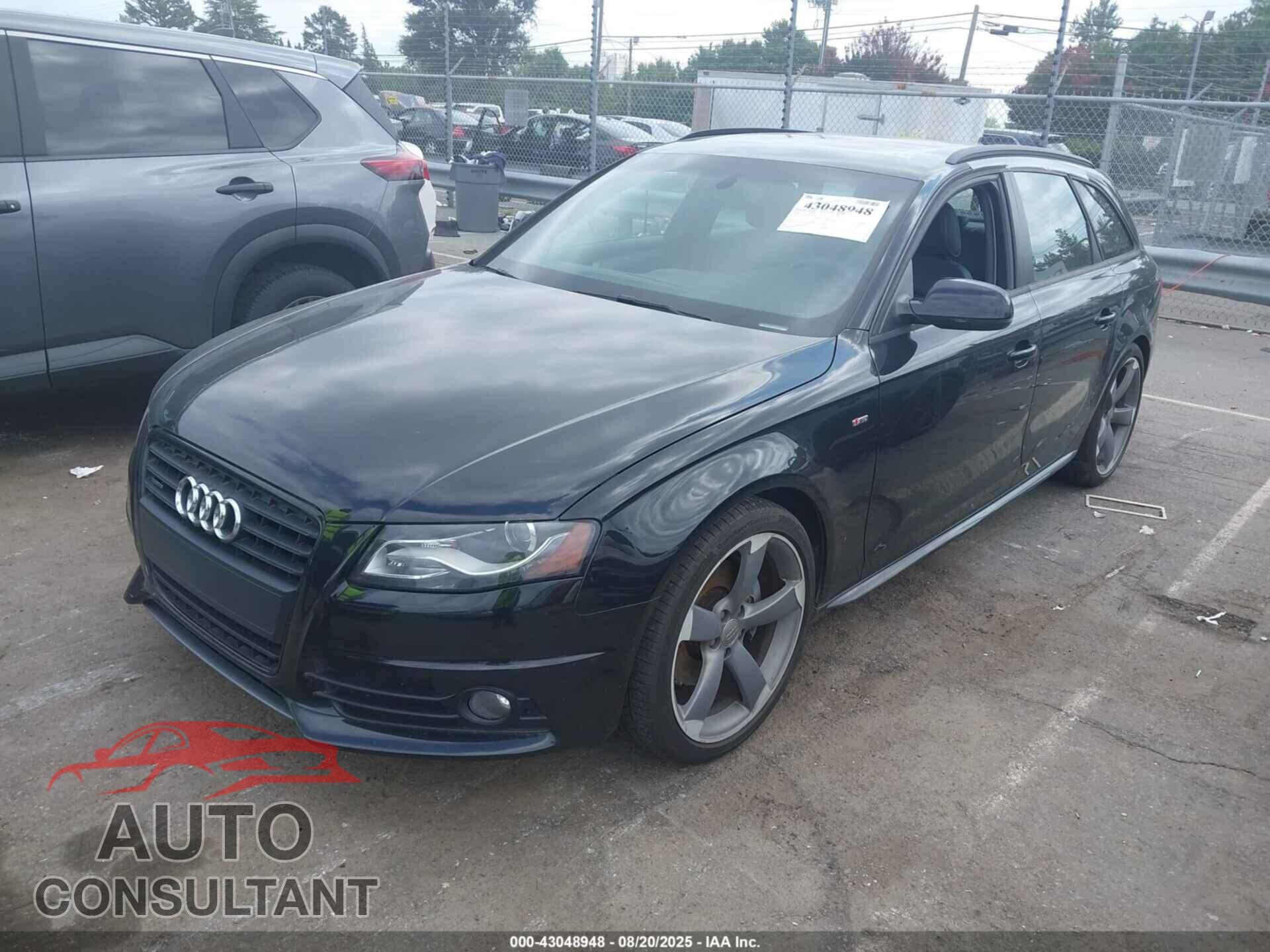 AUDI A4 2012 - WAU4FAFL0CA054207