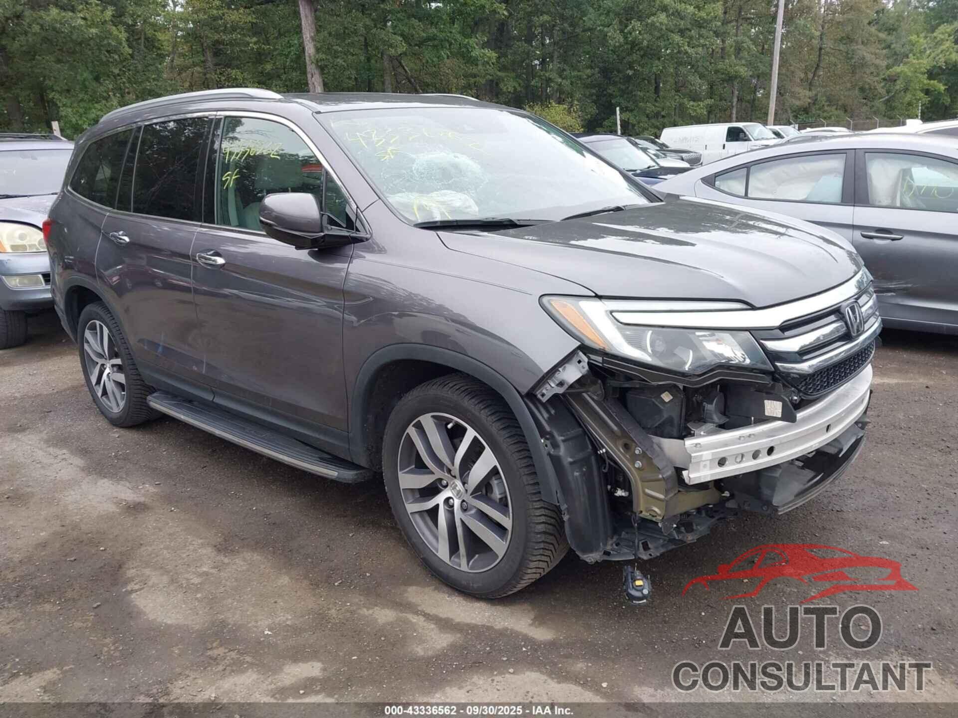 HONDA PILOT 2017 - 5FNYF6H03HB087267