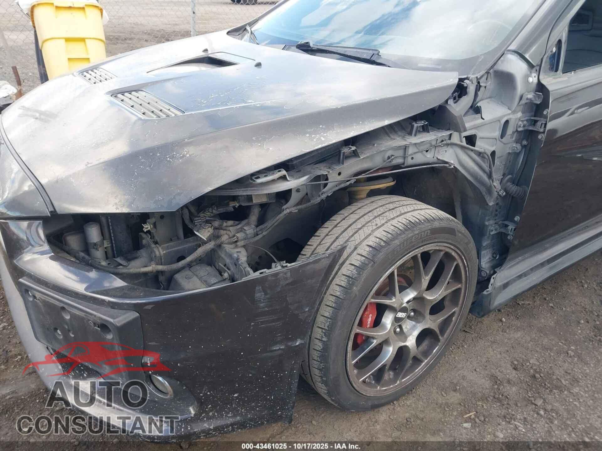 MITSUBISHI LANCER EVOLUTION 2010 - JA32W5FV0AU026078