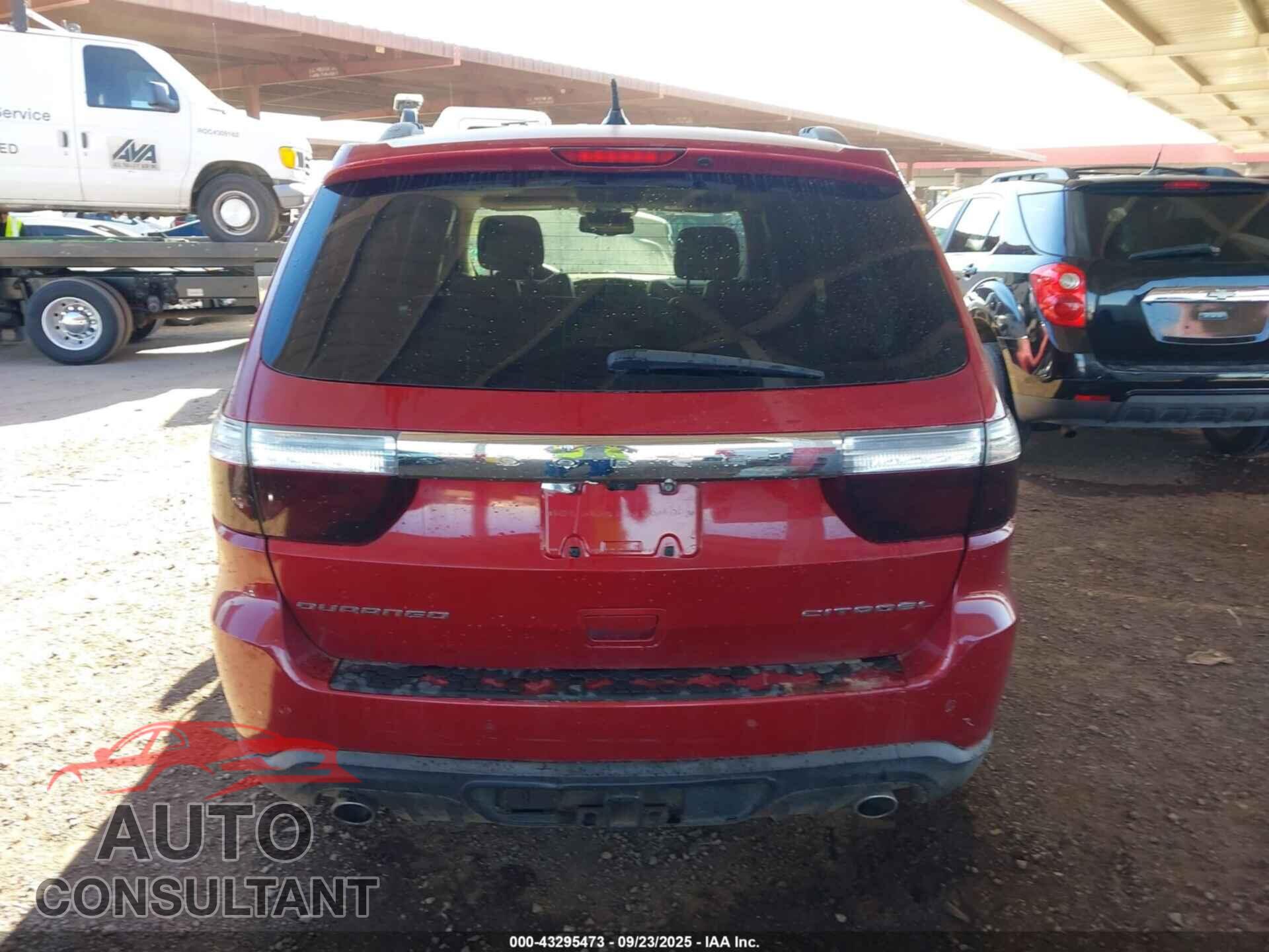 DODGE DURANGO 2011 - 1D4SD5GT4BC592503