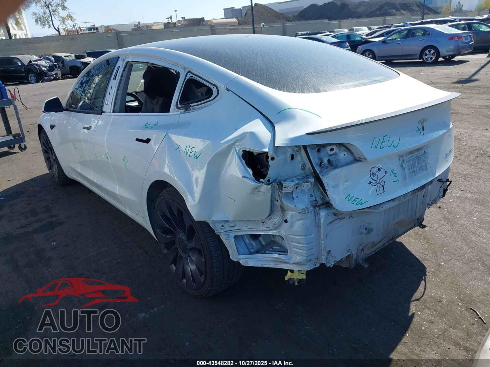 TESLA MODEL 3 2021 - 5YJ3E1EC4MF914489