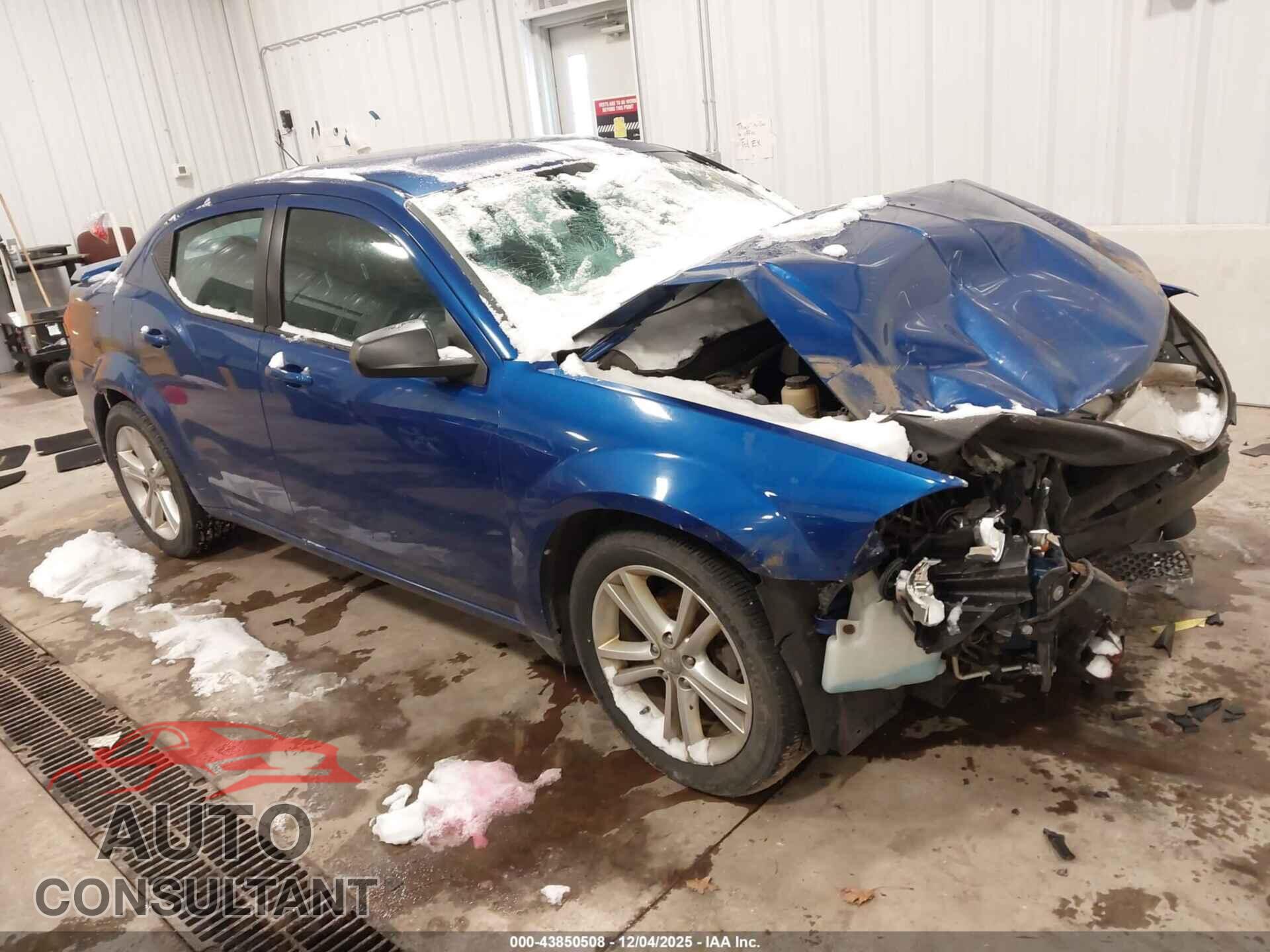 DODGE AVENGER 2012 - 1C3CDZAG4CN315901