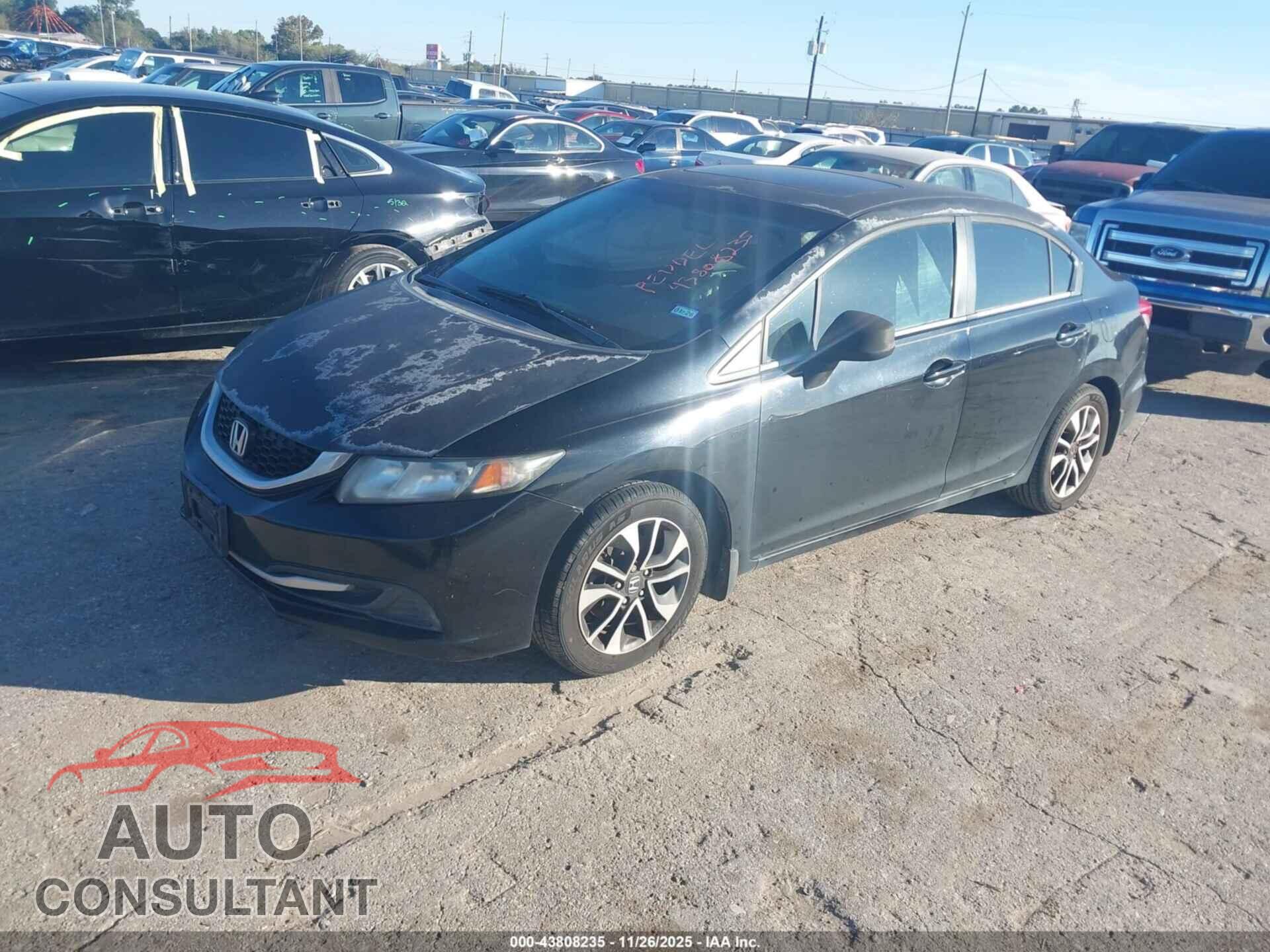 HONDA CIVIC 2013 - 2HGFB2F88DH553608