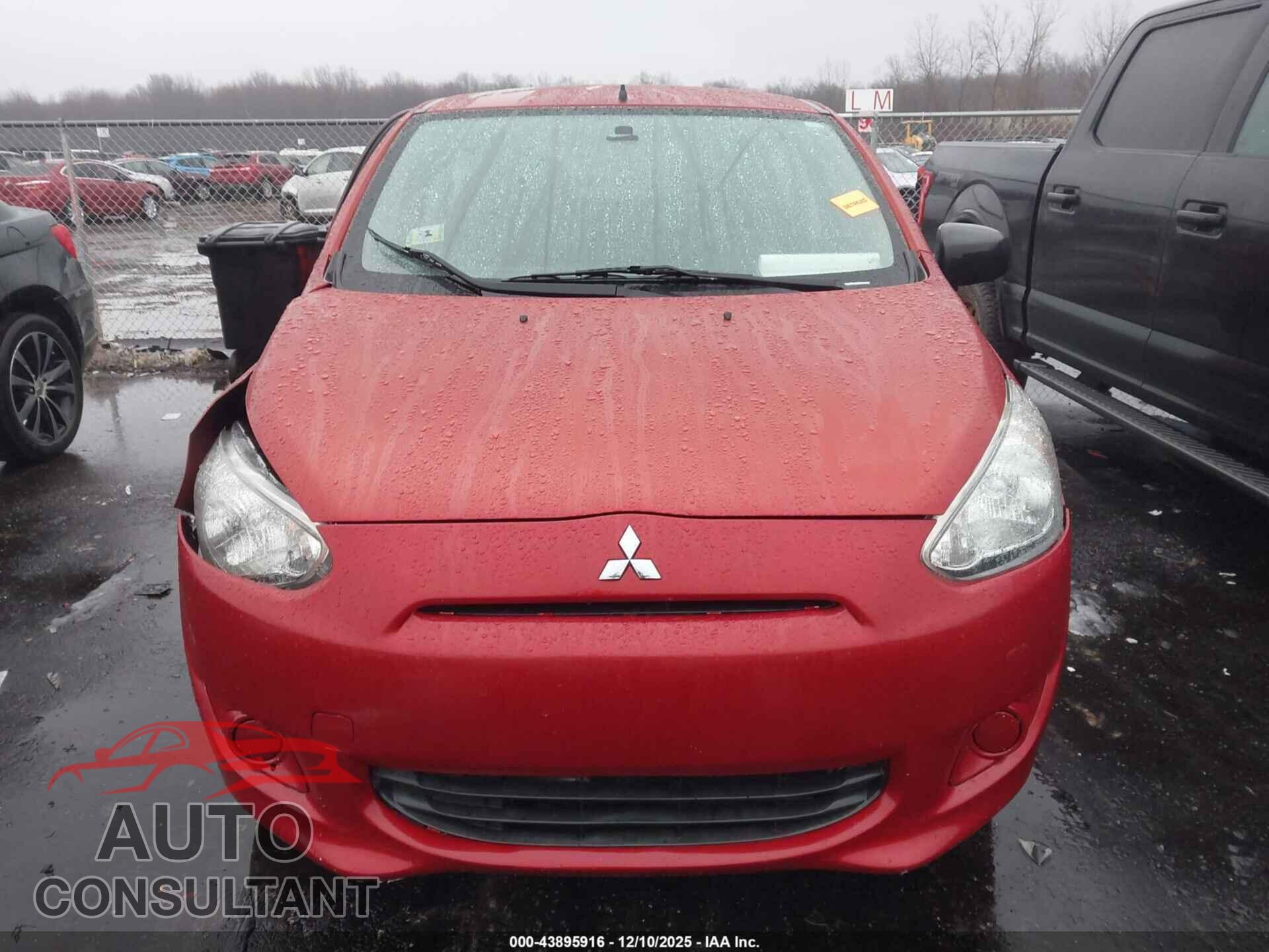 MITSUBISHI MIRAGE 2014 - ML32A3HJ8EH005169