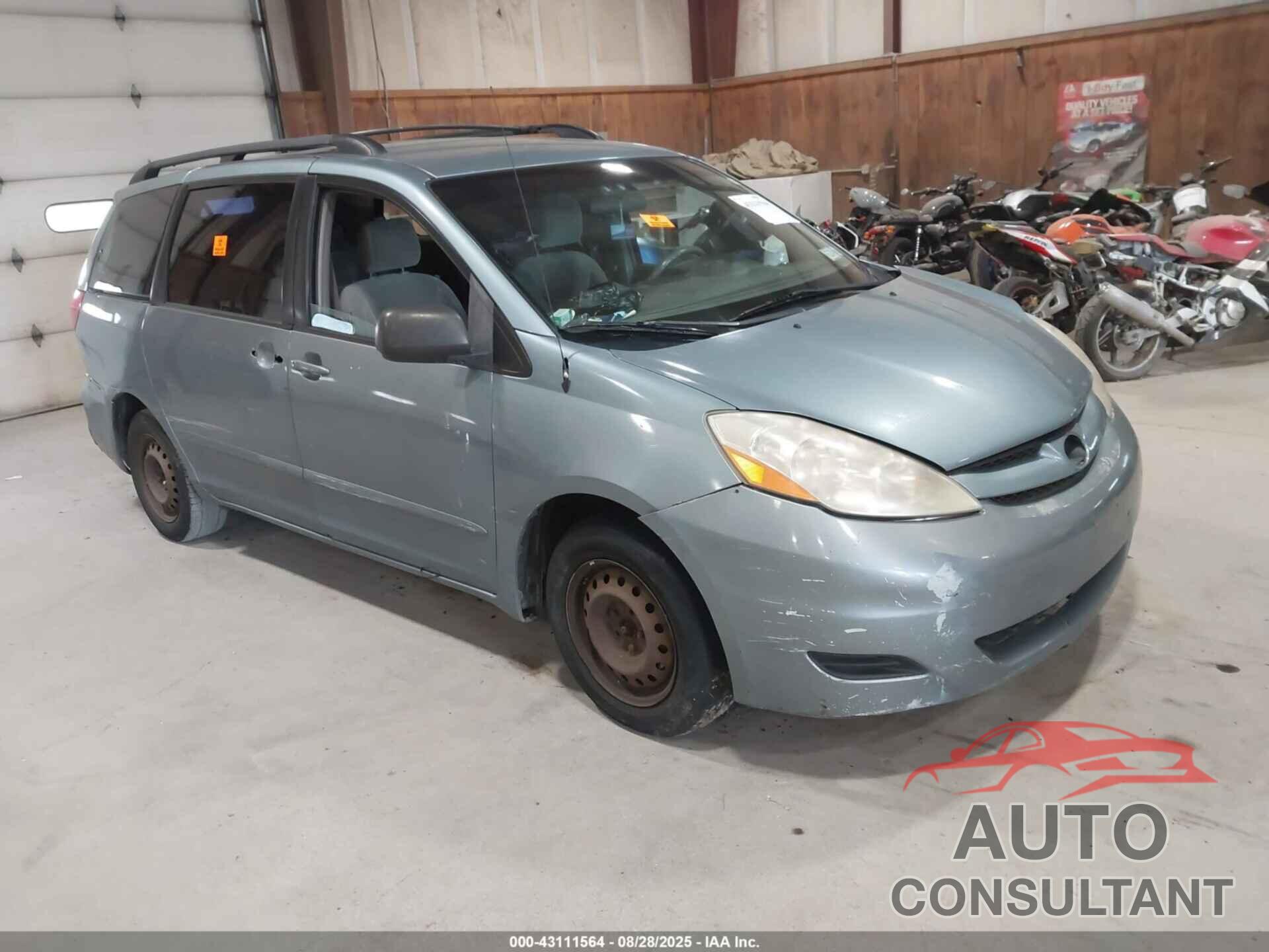 TOYOTA SIENNA 2009 - 5TDZK23C39S274130