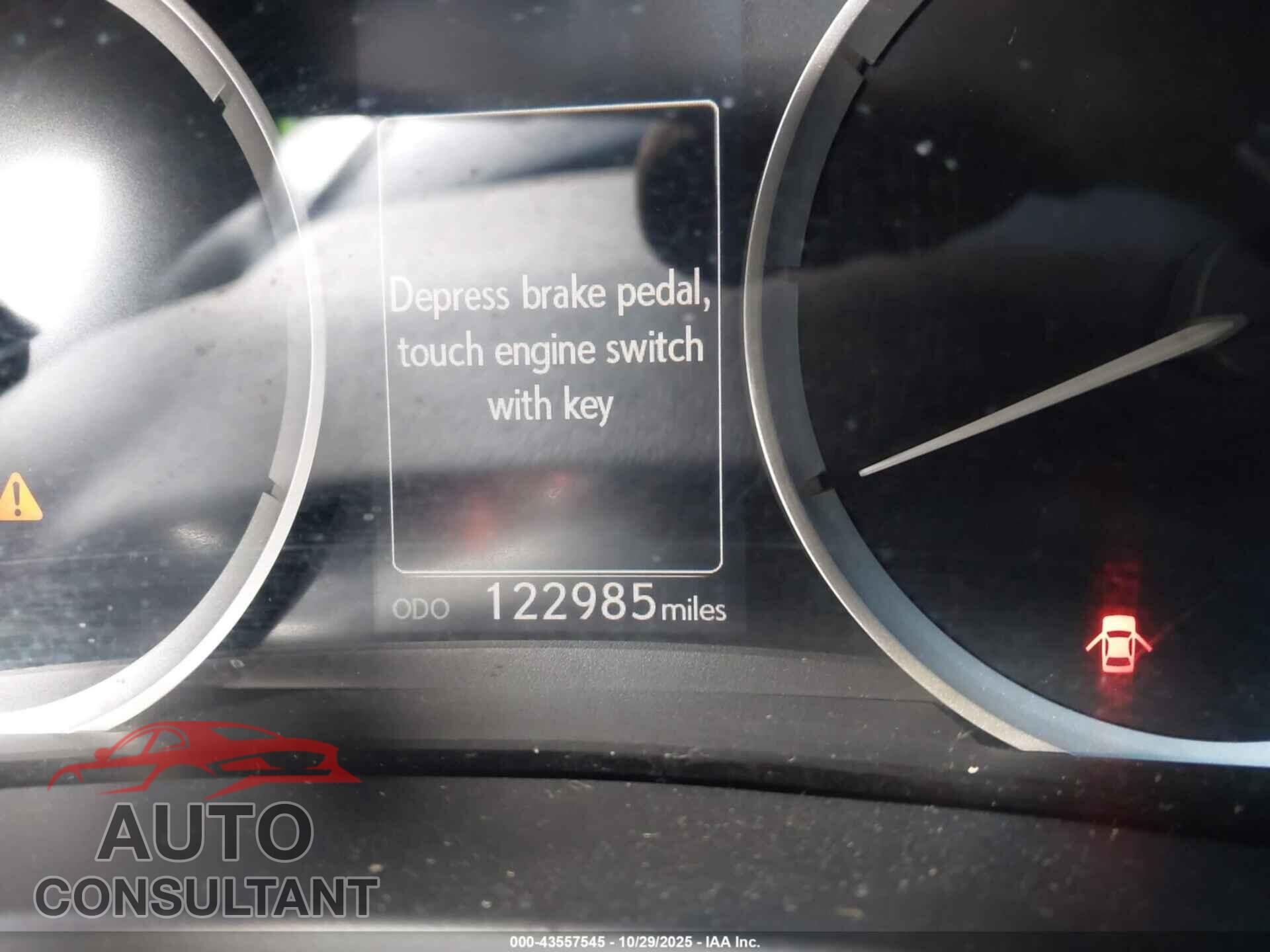 LEXUS IS 250 2015 - JTHCF1D22F5016966