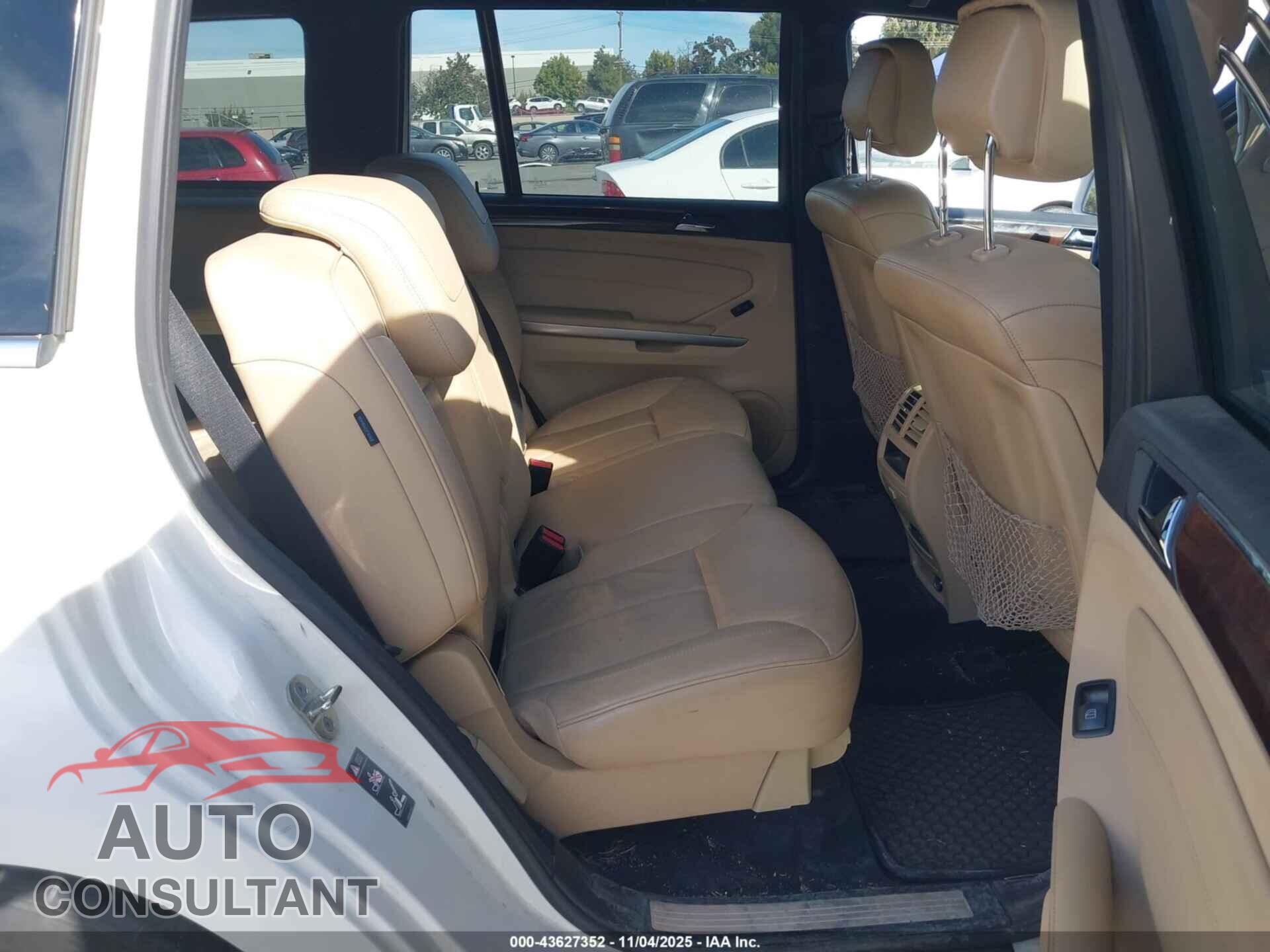 MERCEDES-BENZ GL 350 BLUETEC 2012 - 4JGBF2FE6CA767965