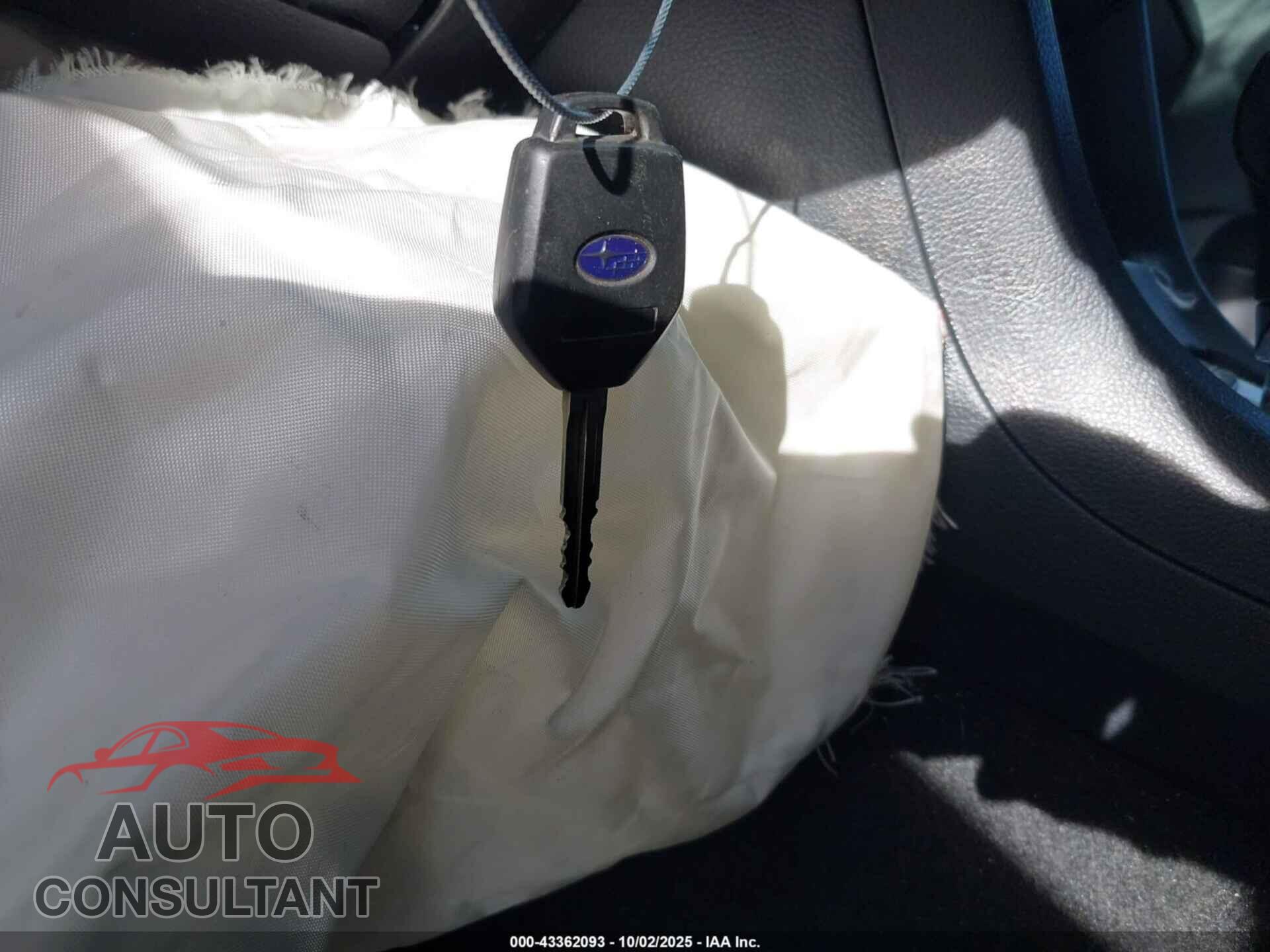 SUBARU CROSSTREK 2016 - JF2GPABC7G8347314