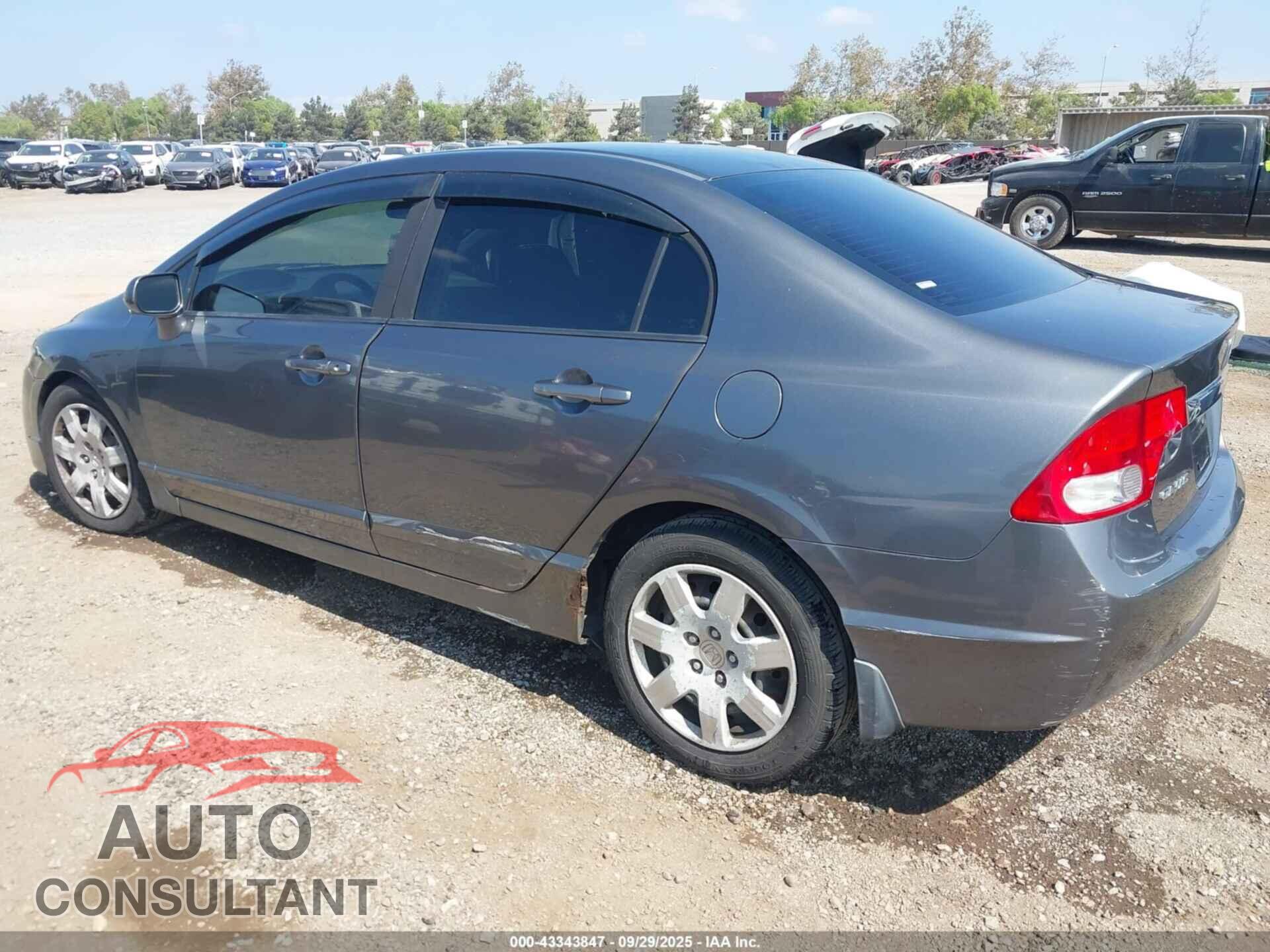 HONDA CIVIC 2009 - 19XFA16599E051663