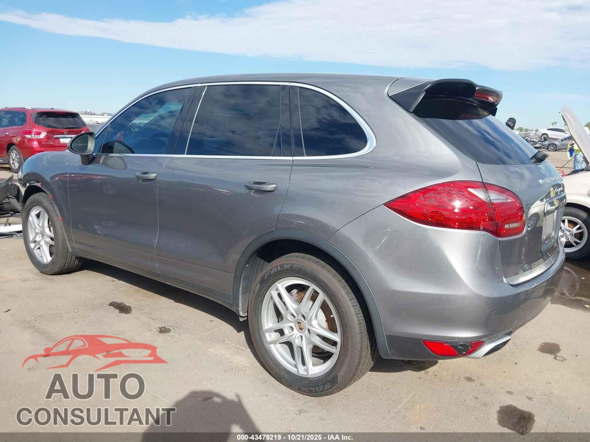 PORSCHE CAYENNE 2013 - WP1AA2A25DLA03699