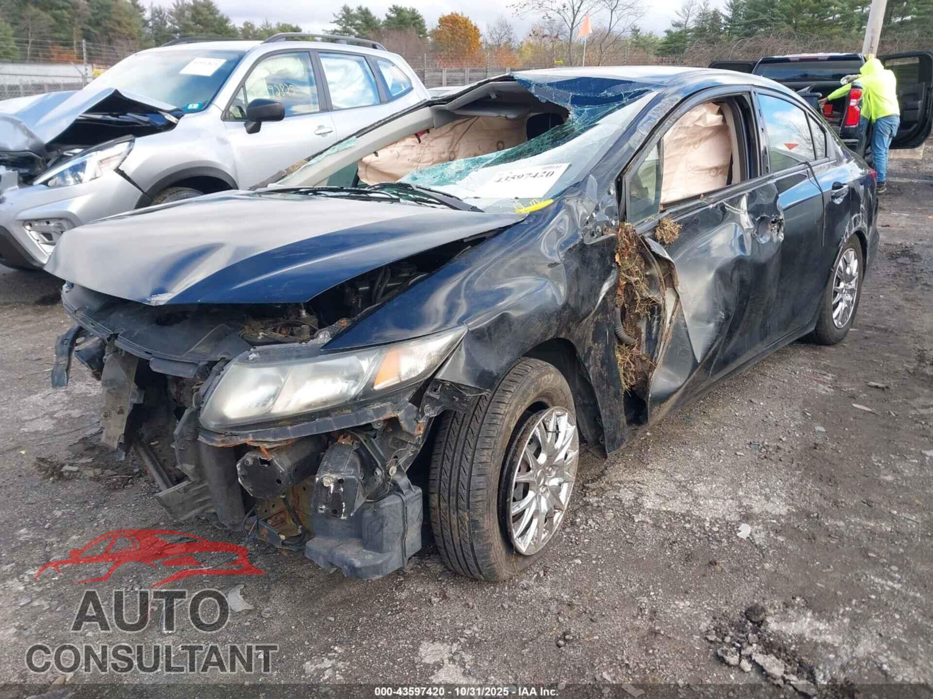 HONDA CIVIC 2014 - 2HGFB2F51EH551996