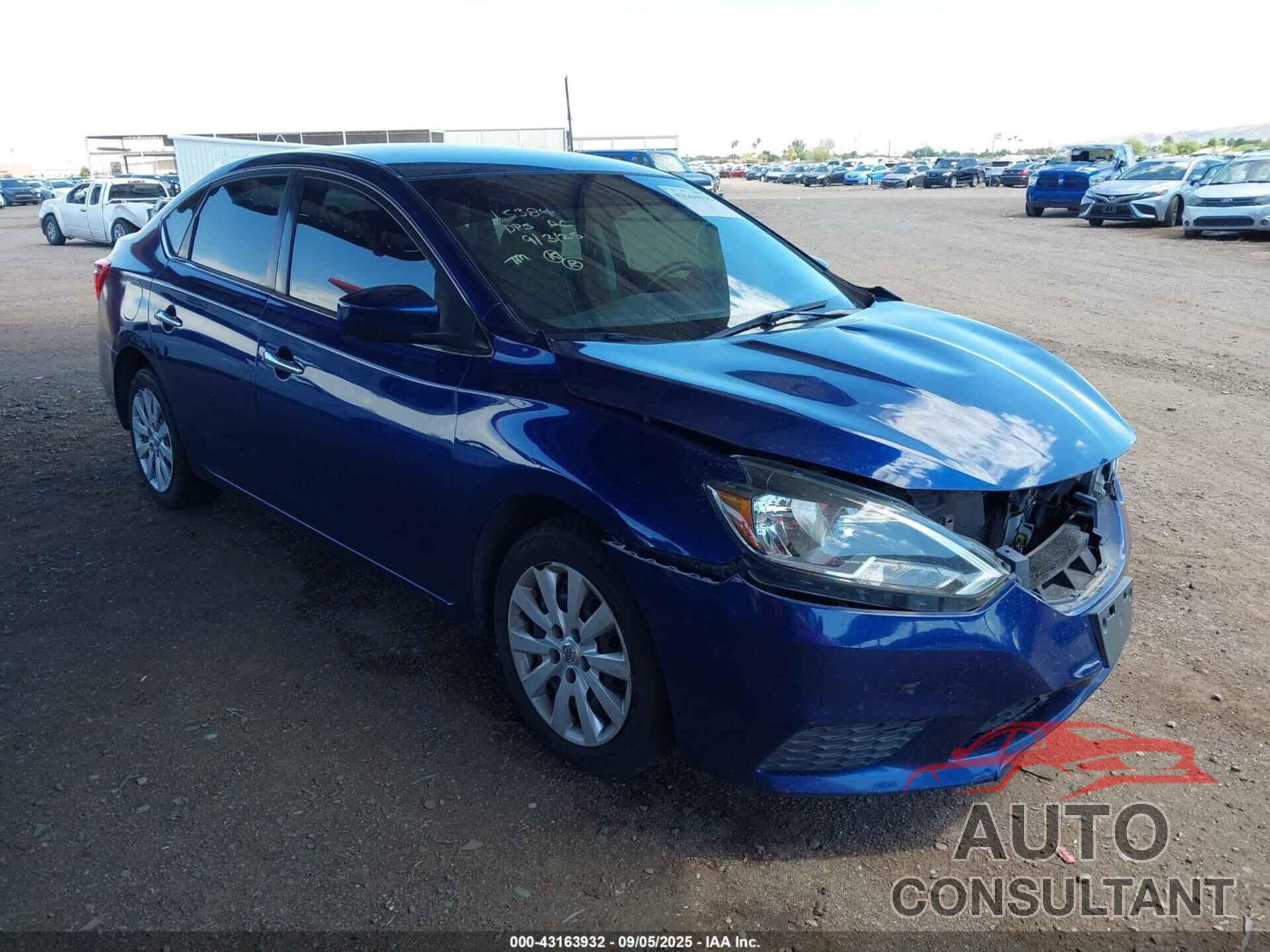 NISSAN SENTRA 2019 - 3N1AB7AP2KY205768