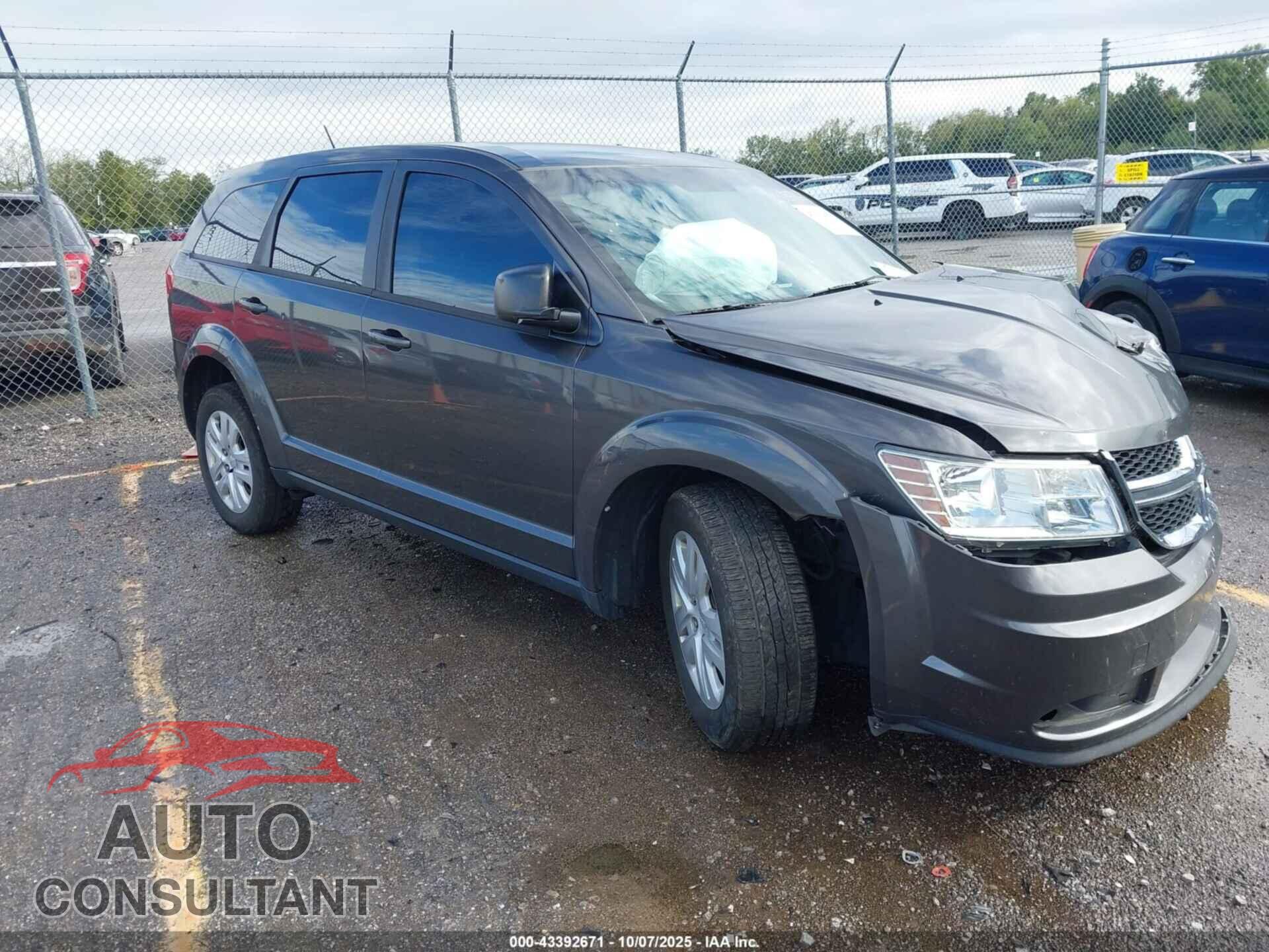 DODGE JOURNEY 2015 - 3C4PDCAB3FT719727