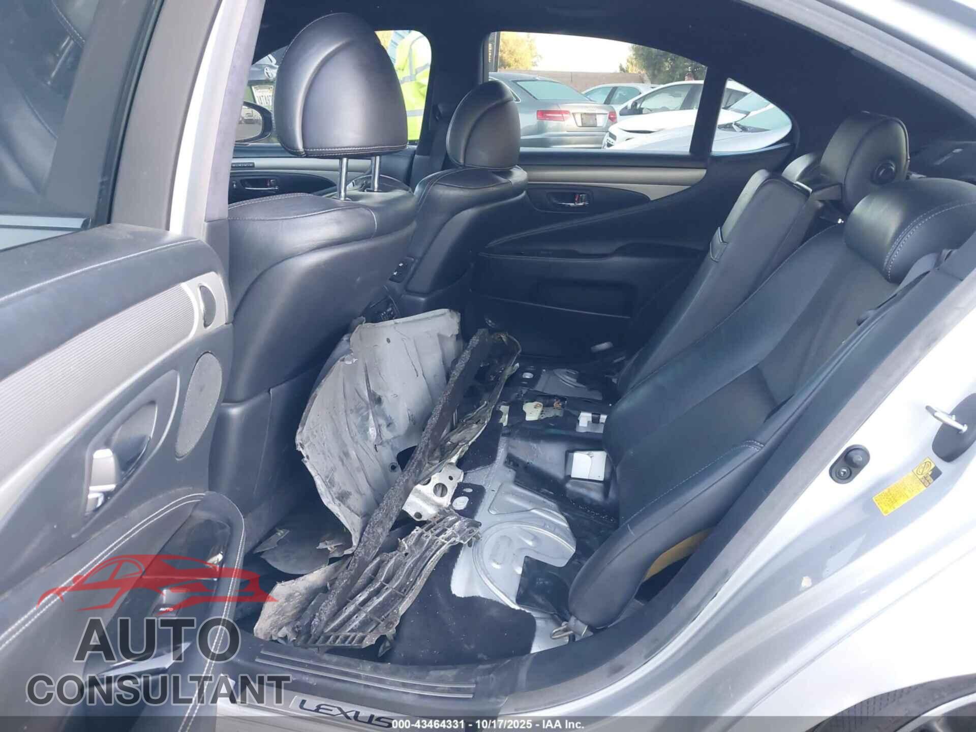 LEXUS LS 460 2013 - JTHBL5EF9D5117352