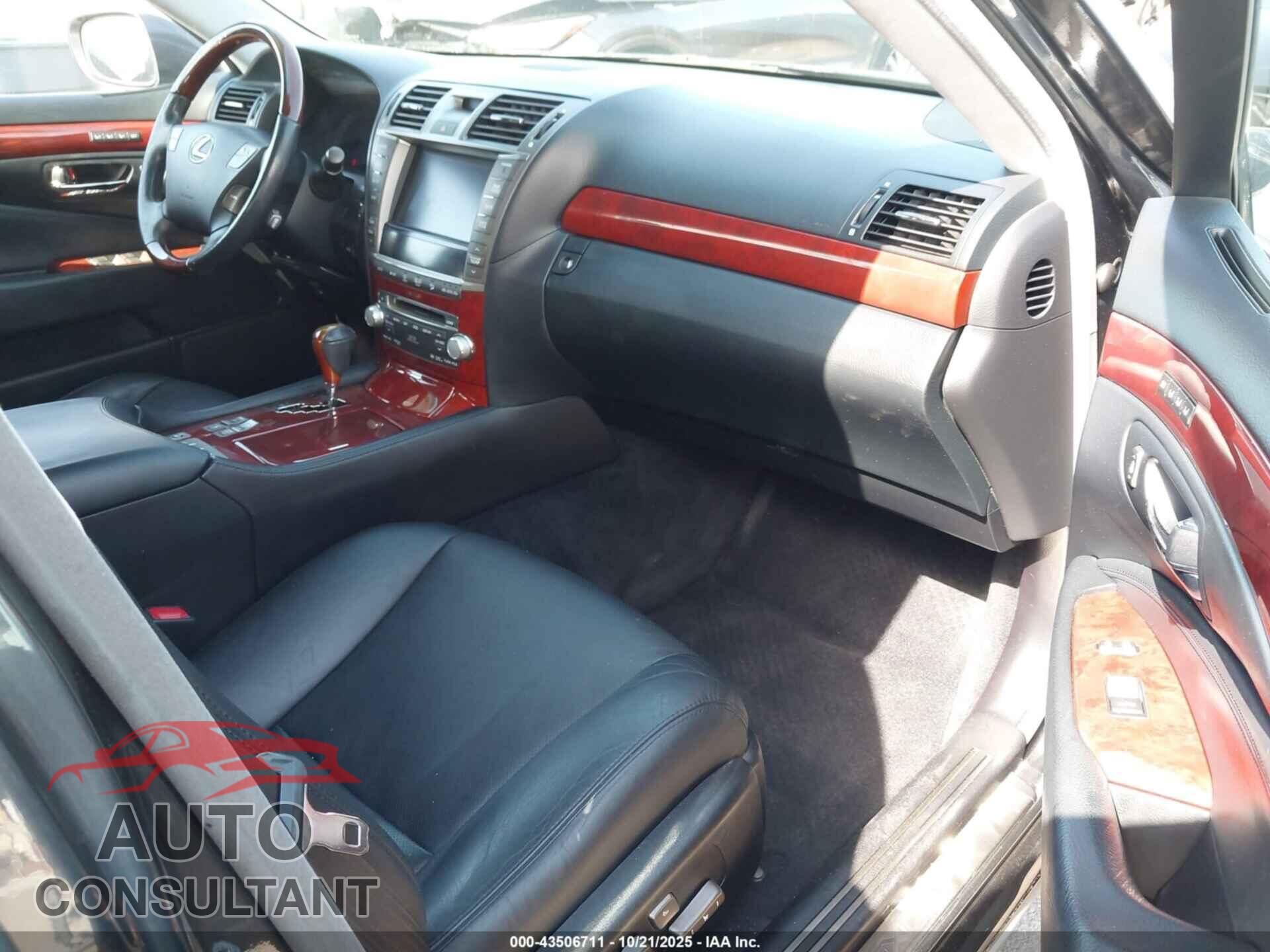 LEXUS LS 460 2010 - JTHGL5EF3A5040379