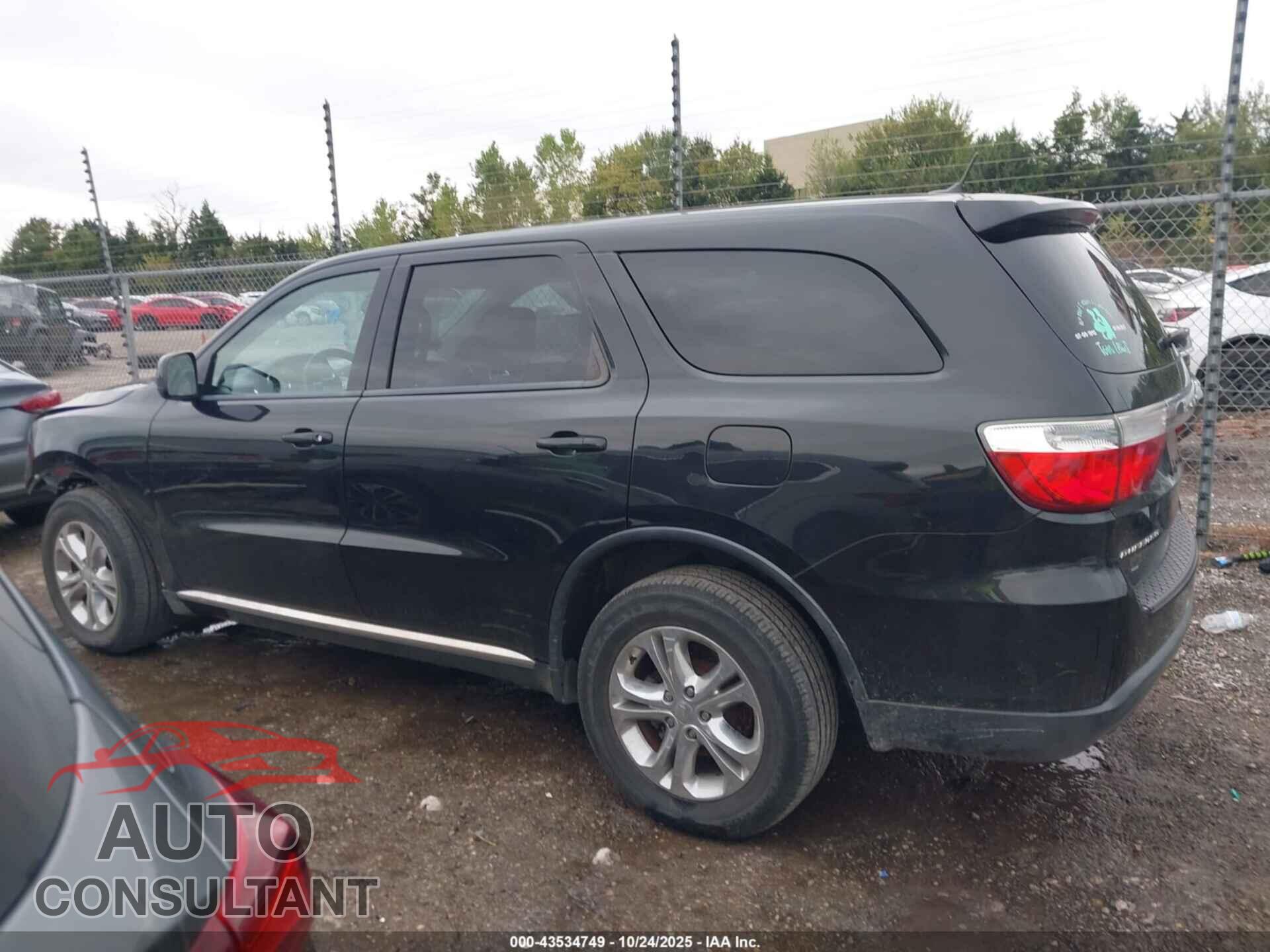 DODGE DURANGO 2013 - 1C4RDHAG0DC672571