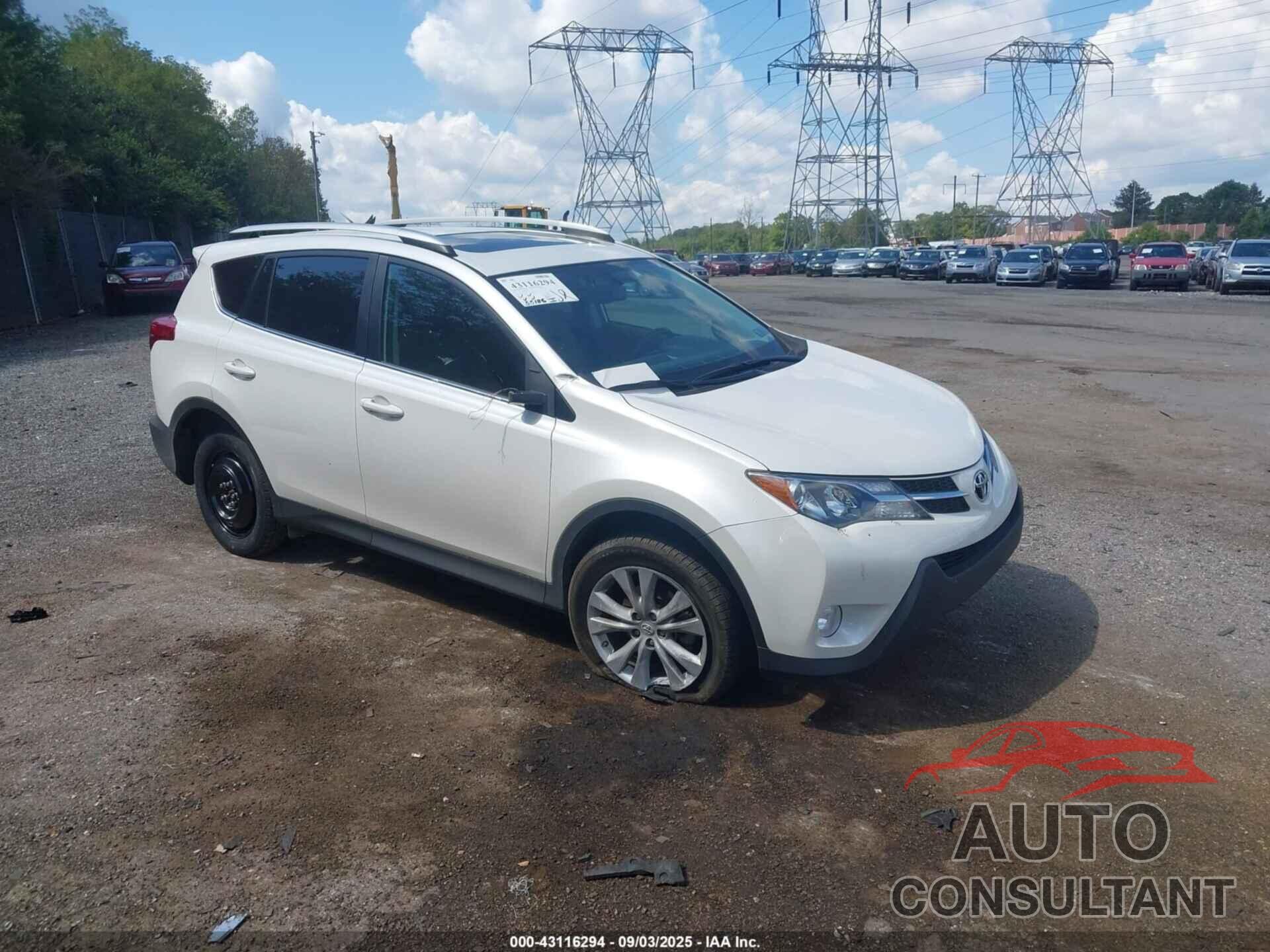 TOYOTA RAV4 2013 - 2T3DFREV7DW021311