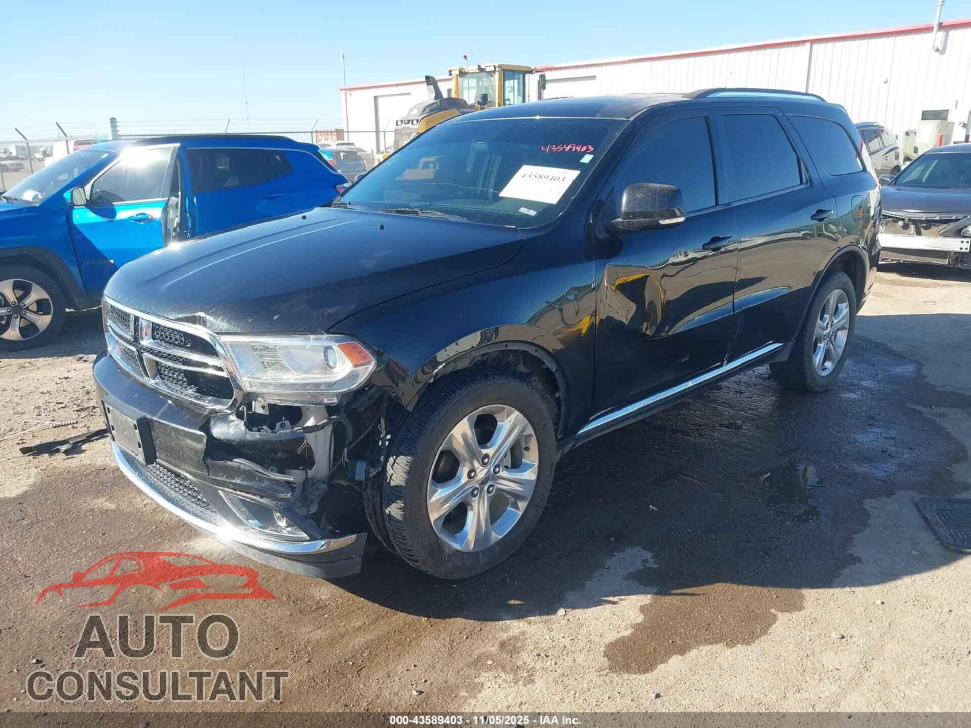 DODGE DURANGO 2014 - 1C4RDJDG1EC508444