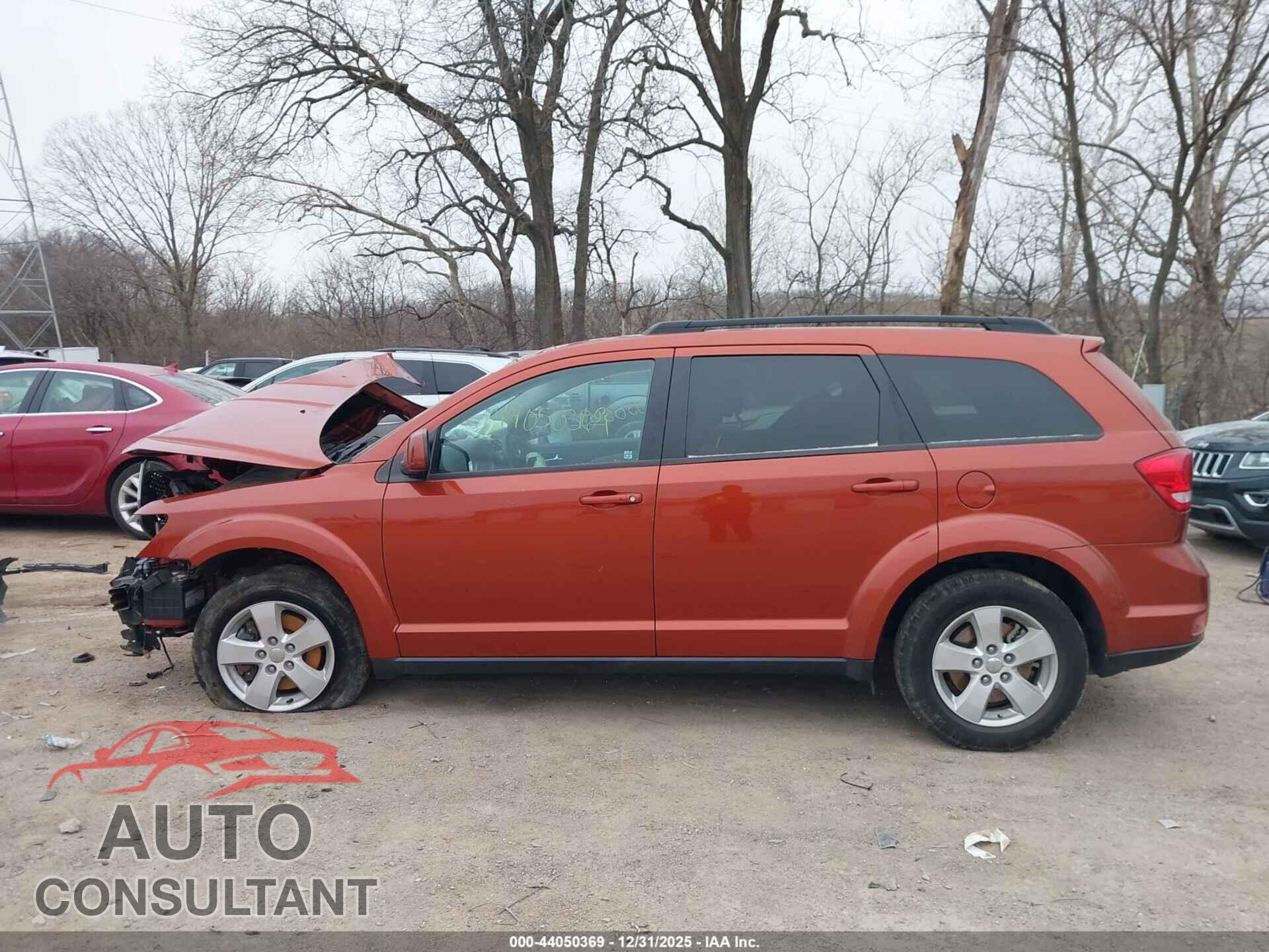 DODGE JOURNEY 2012 - 3C4PDCBG7CT373266