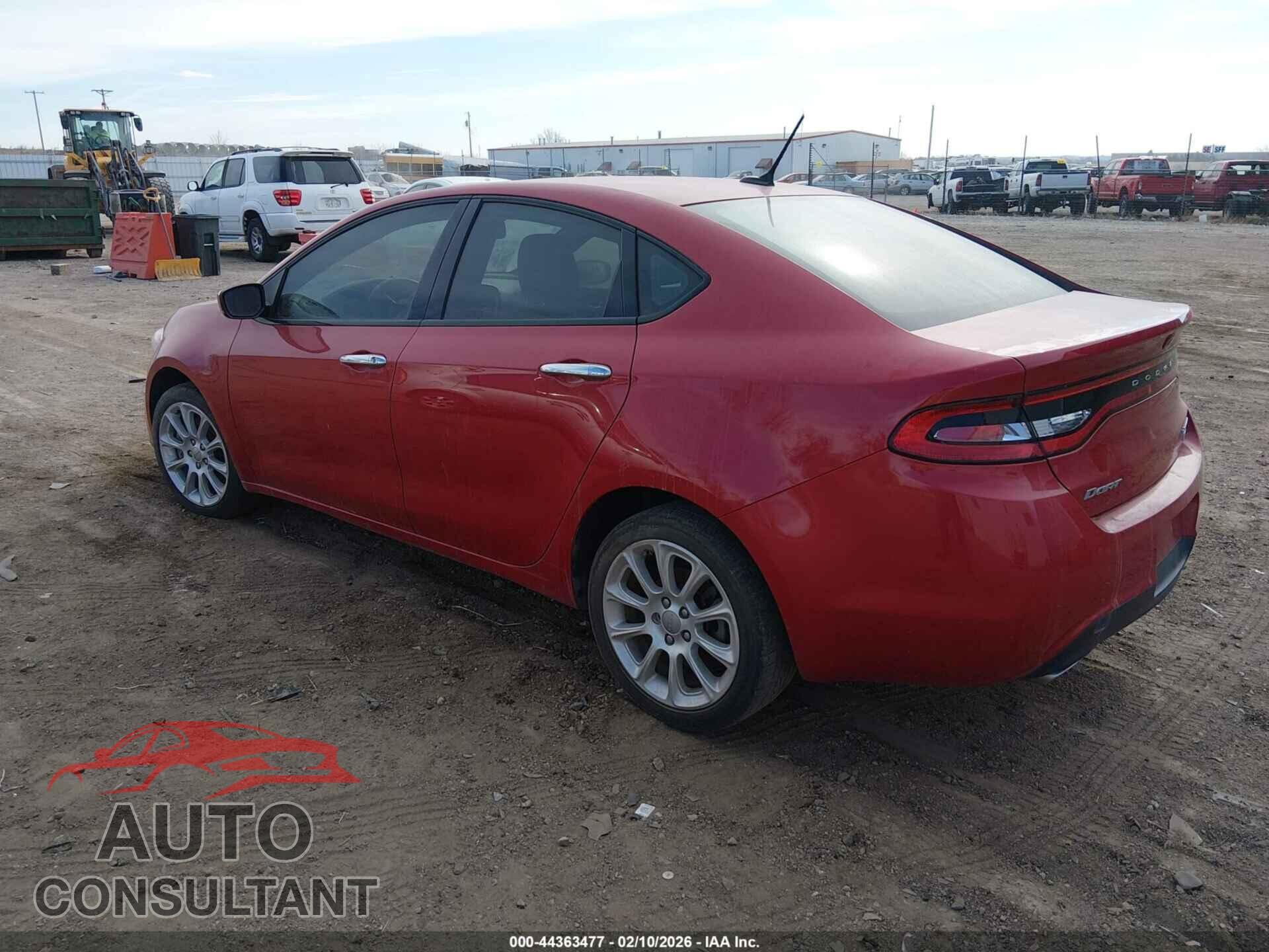 DODGE DART 2013 - 1C3CDFCH1DD314524